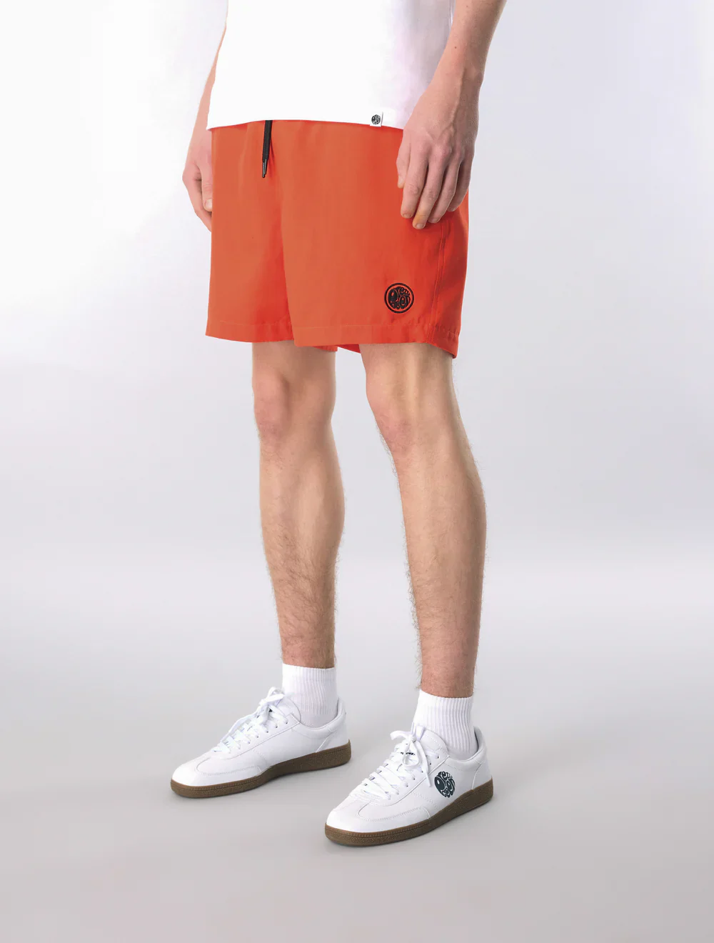 Pretty Green Resonance Water Reactive Swim Shorts Red - Image 4