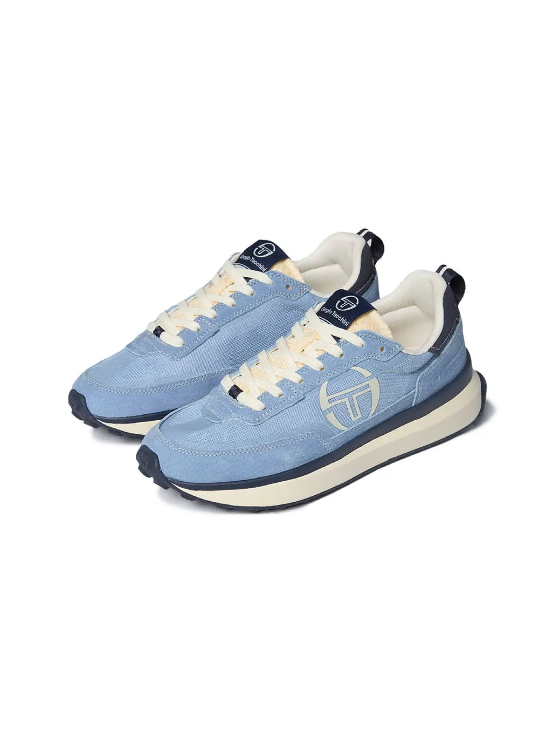 Sergio Tacchini 70's Racer Faded Denim/Tofu/Maritime Blue
