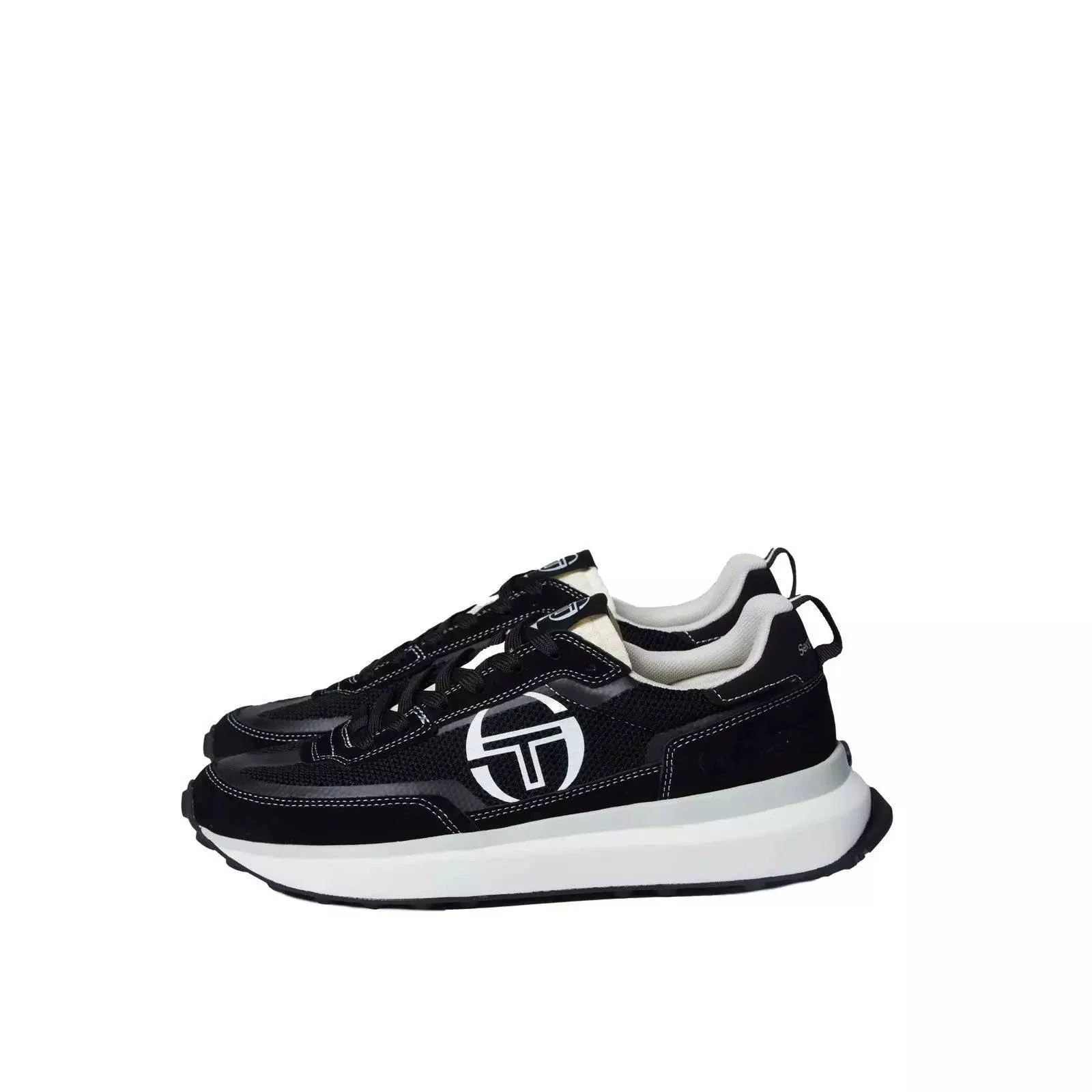 Sergio Tacchini 70's Racer Trainers Black - Image 2