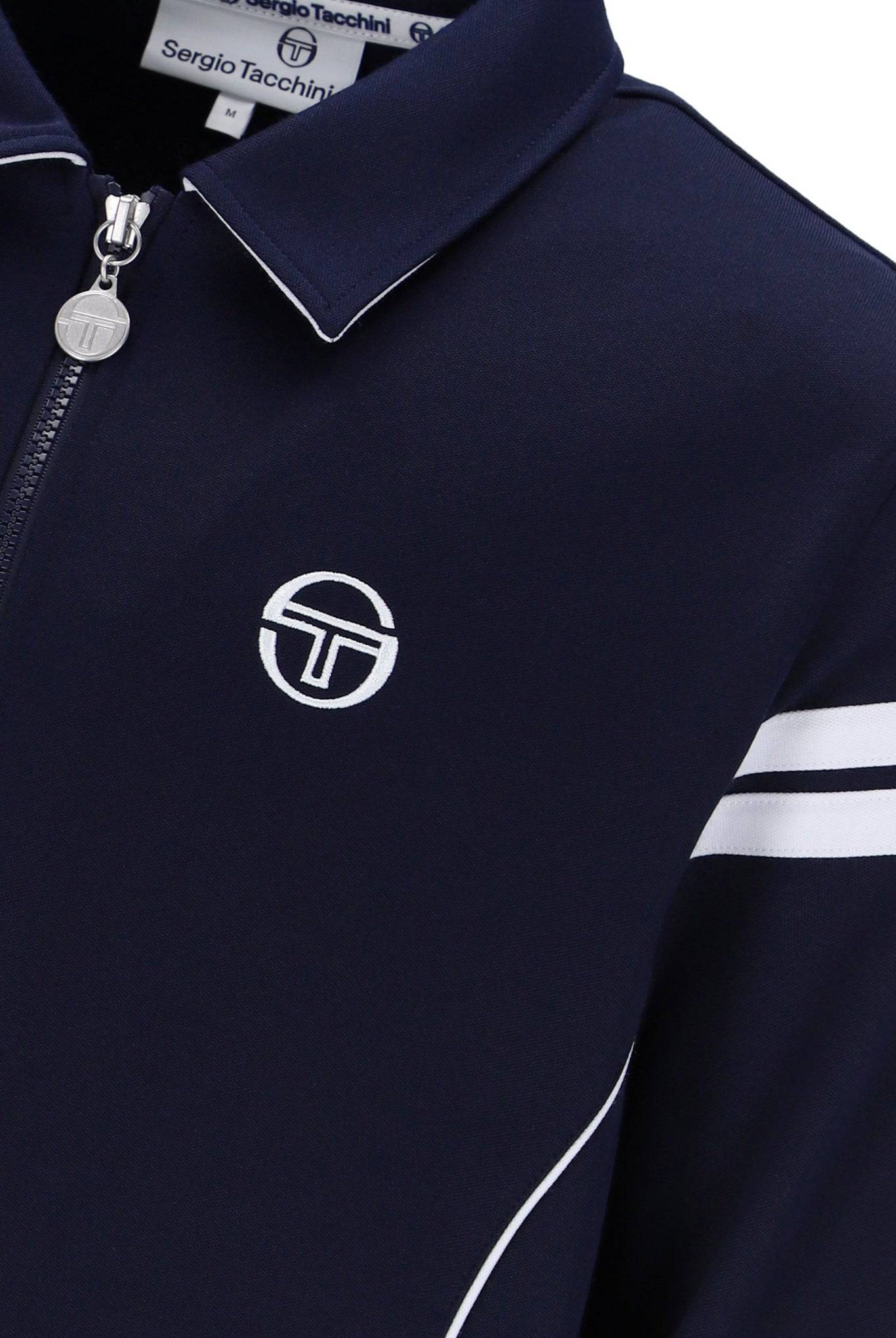 Sergio Tacchini Armando Track Top in Maritime Blue - Image 4