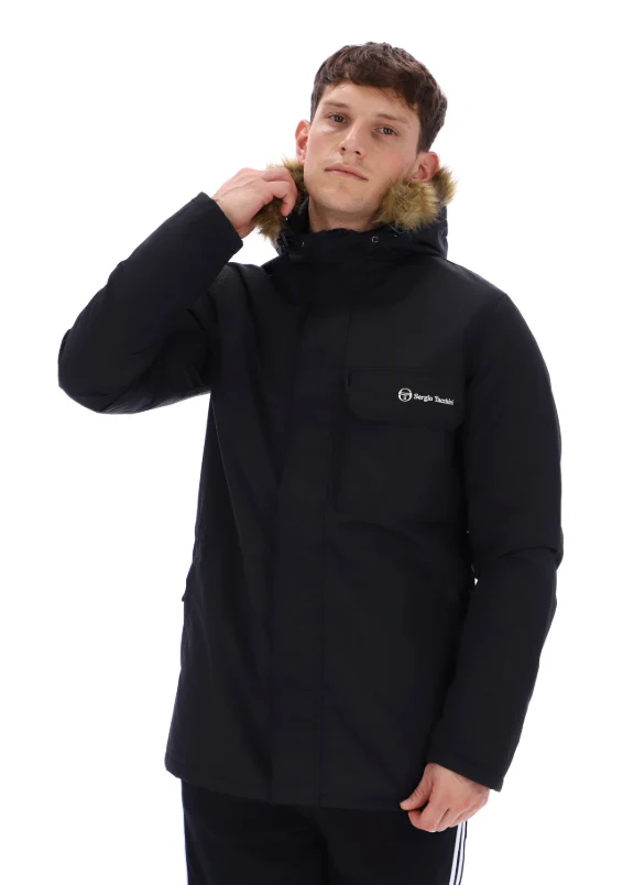 Sergio Tacchini Budge Parka Jacket/Black