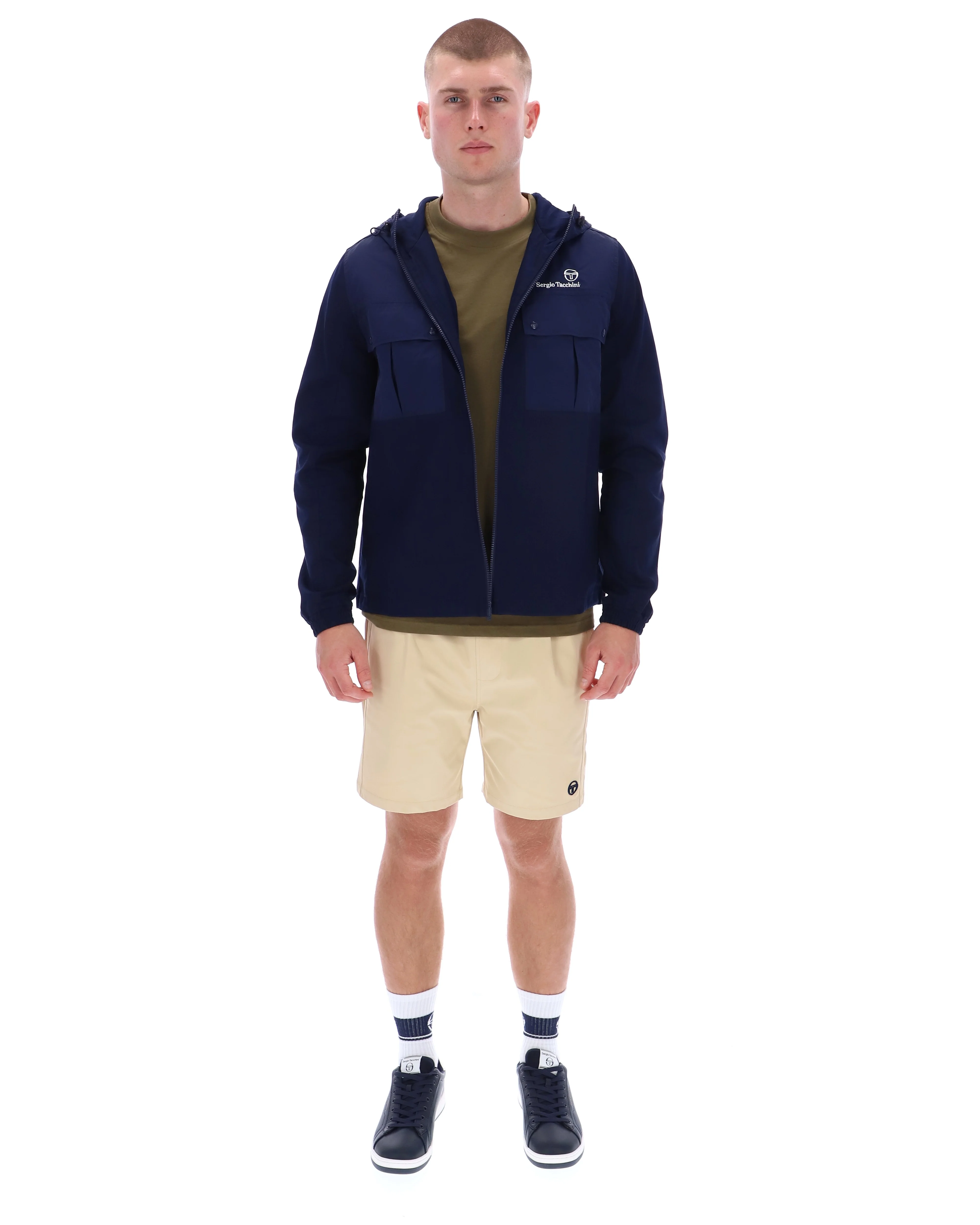 Sergio Tacchini Calisti Jacket in Navy - Image 4