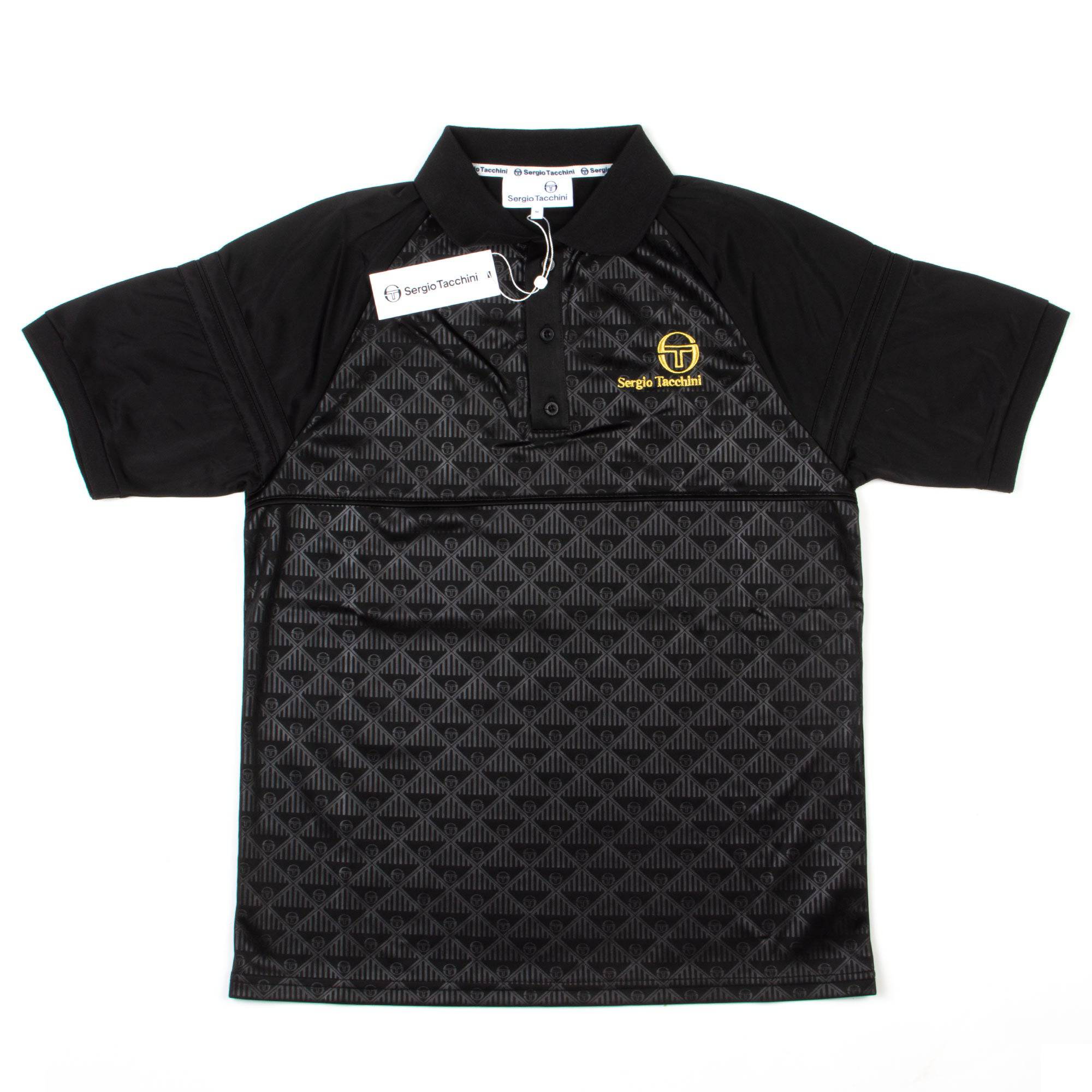 Sergio Tacchini Cambio Mono Polo in Black