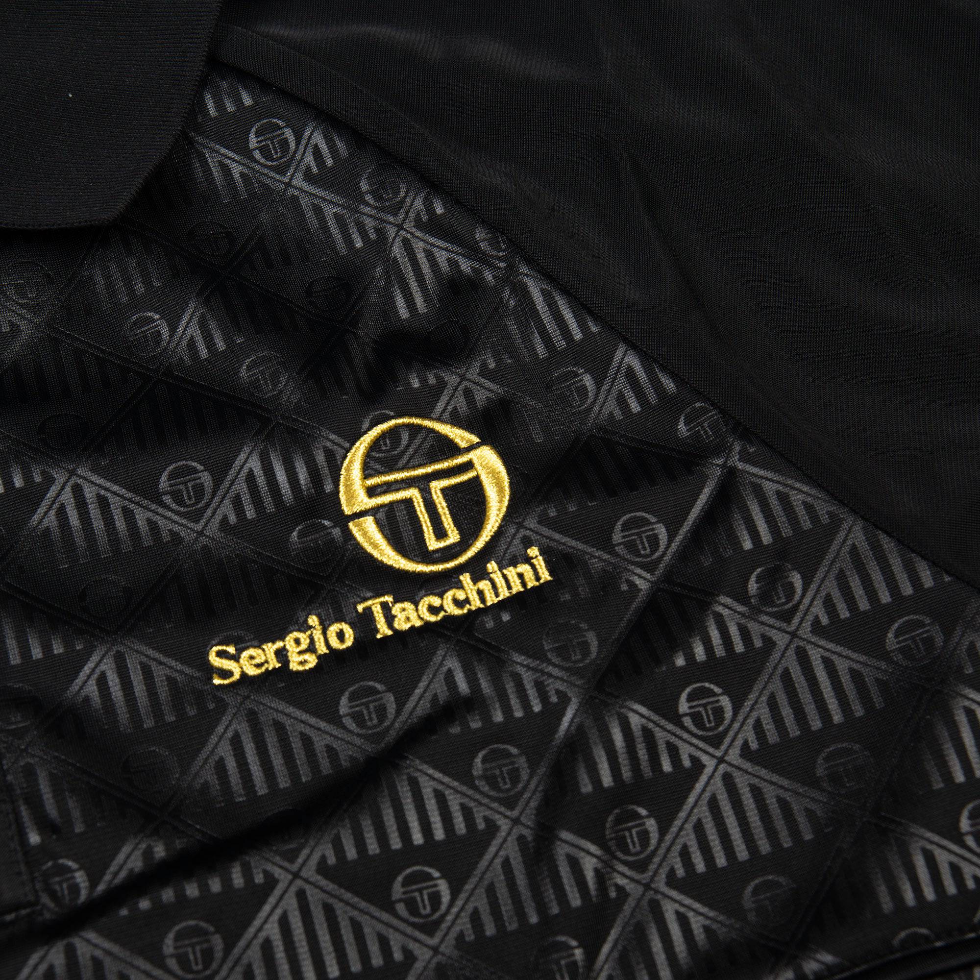 Sergio Tacchini Cambio Mono Polo in Black - Image 3