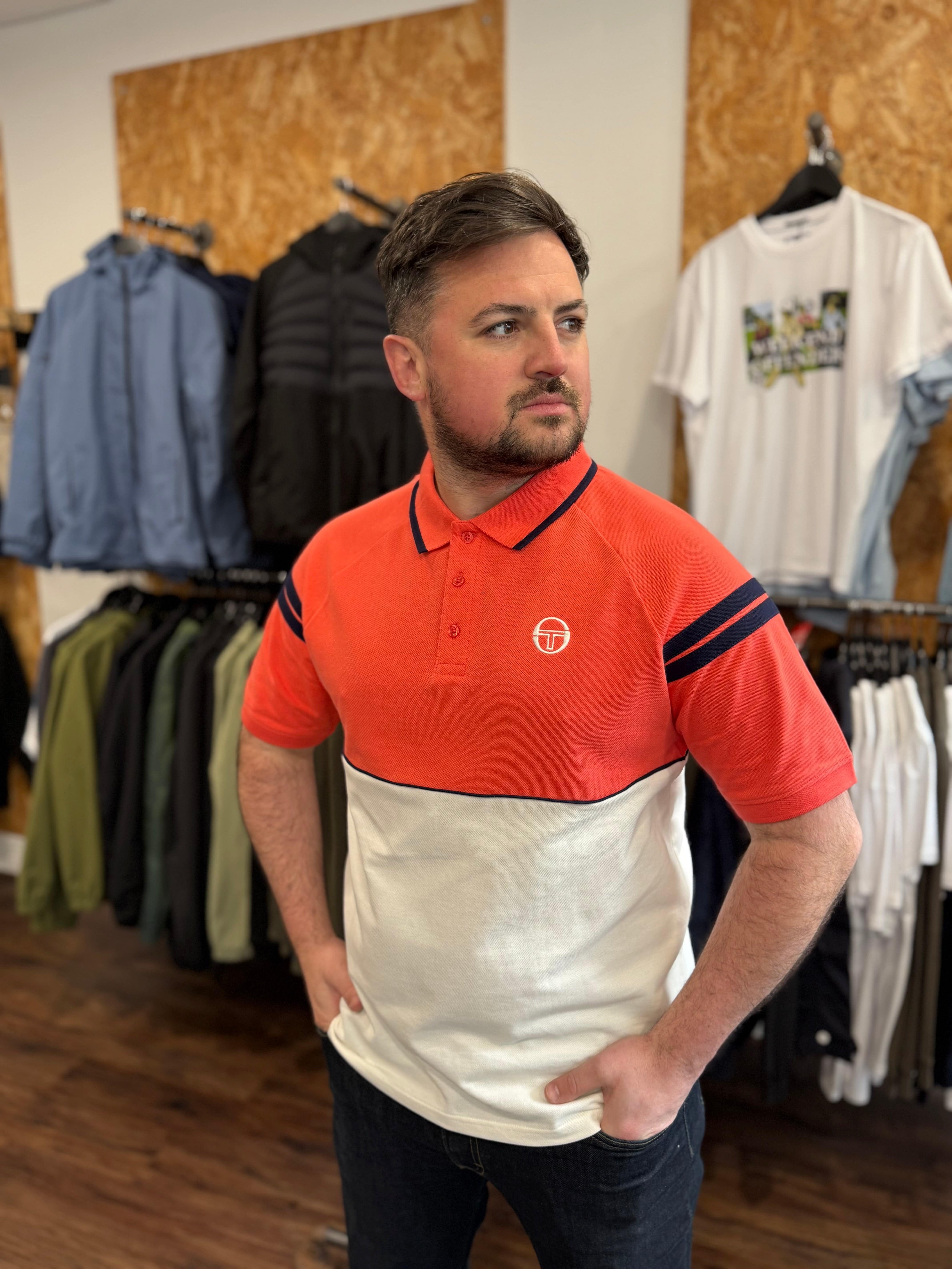 Sergio Tacchini Cambio Polo Dubarry/Gardiena/Martime Blue - Image 2