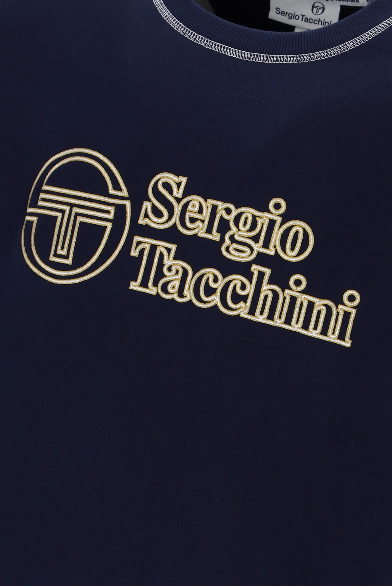 Sergio Tacchini Cameri Crewneck Sweatshirt in Navy - Image 3