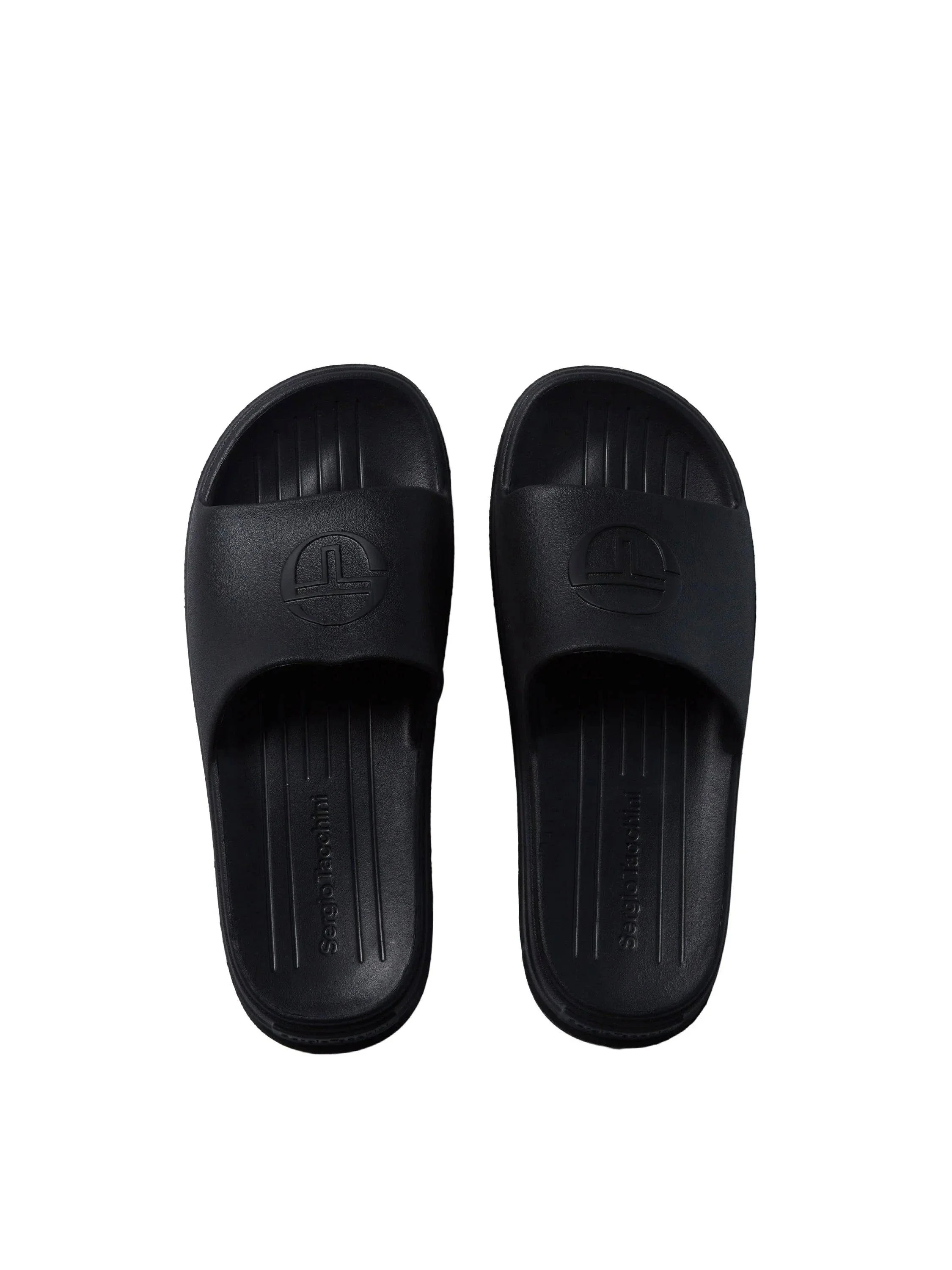 Sergio Tacchini Cup Sliders Black - Image 2