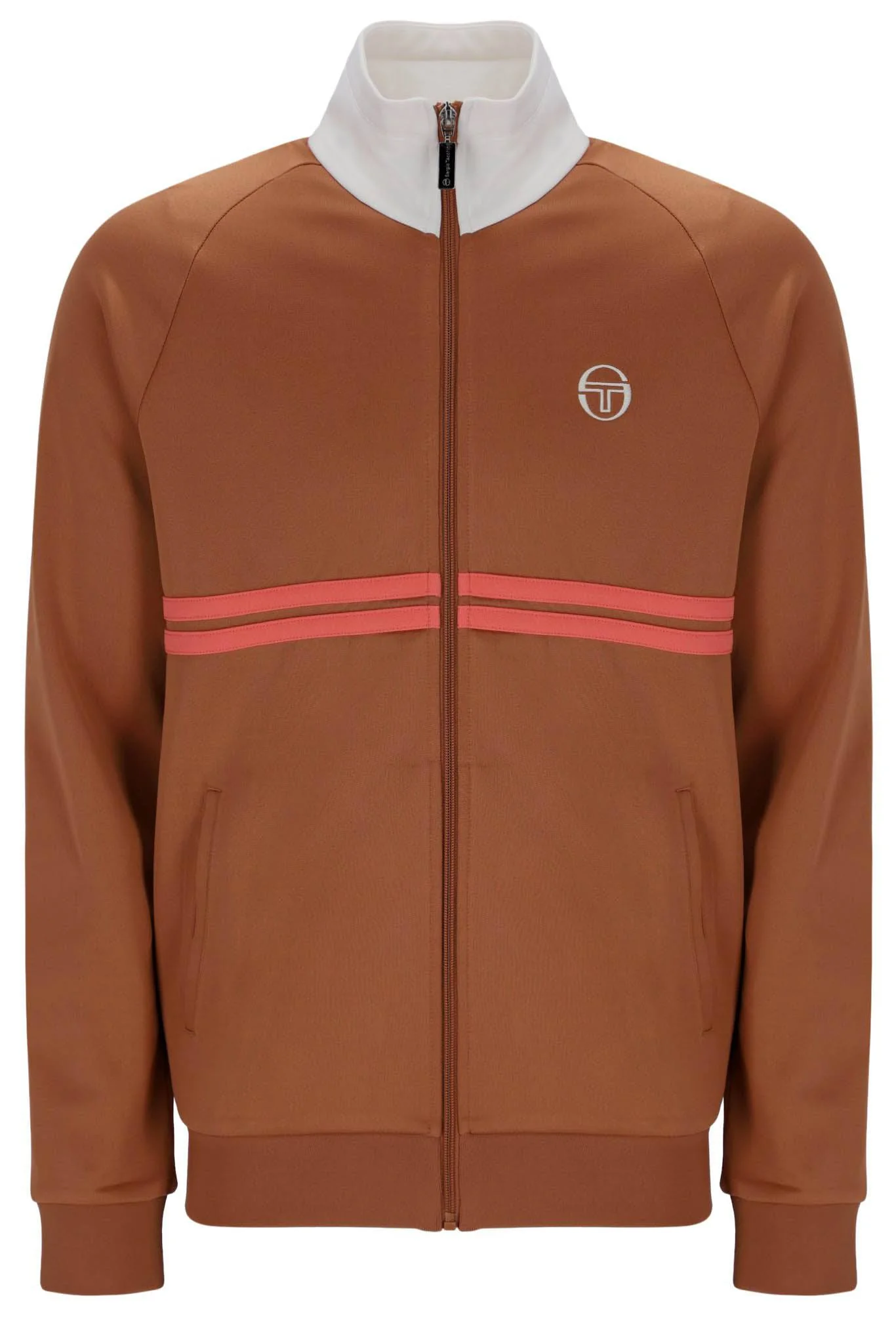 Sergio Tacchini Dallas Track Top Mocha Bisque/Gardenia/Dubarry
