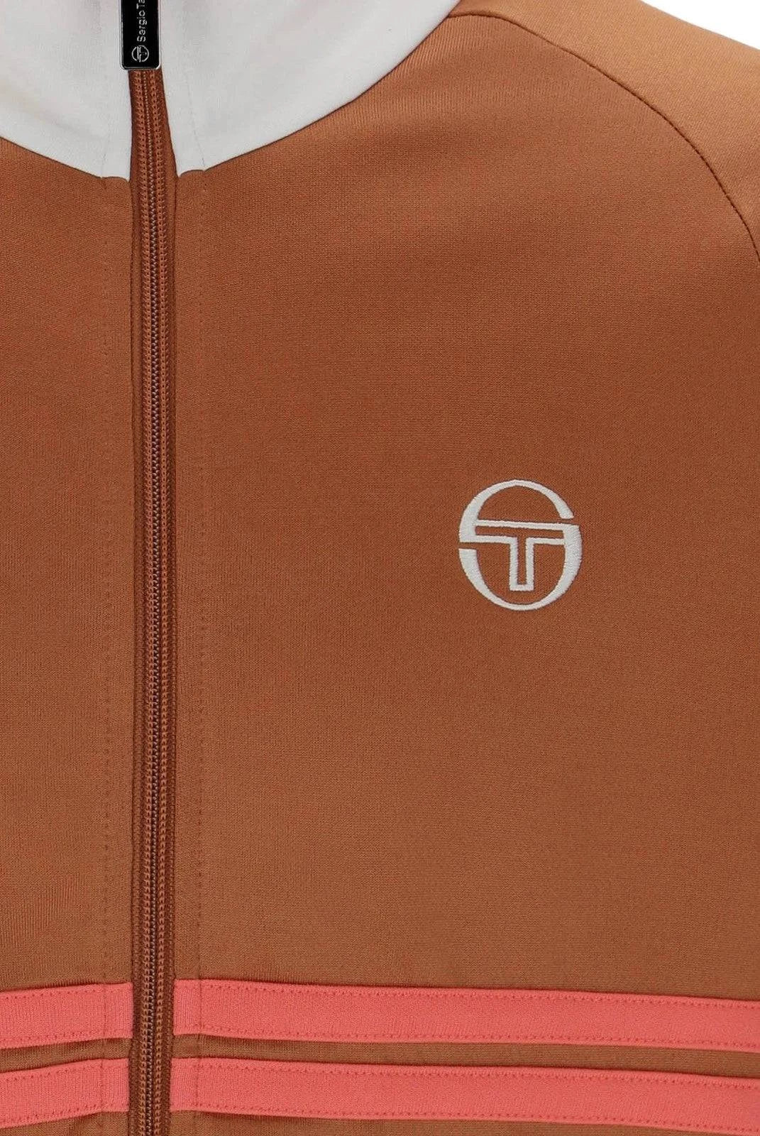 Sergio Tacchini Dallas Track Top Mocha Bisque/Gardenia/Dubarry - Image 2