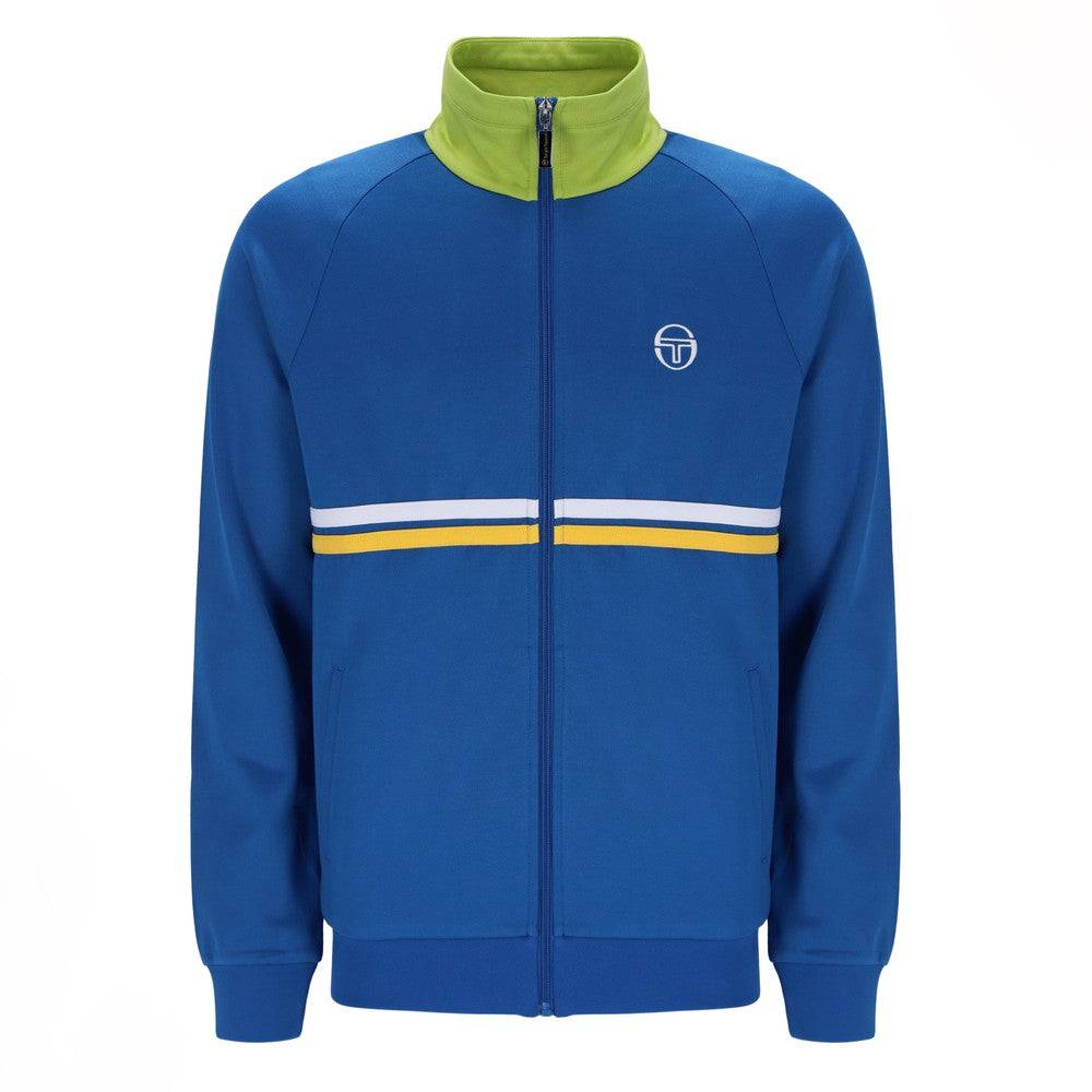 Sergio Tacchini Dallas Track Top Nautical Blue/Dark Citron/Dafodil