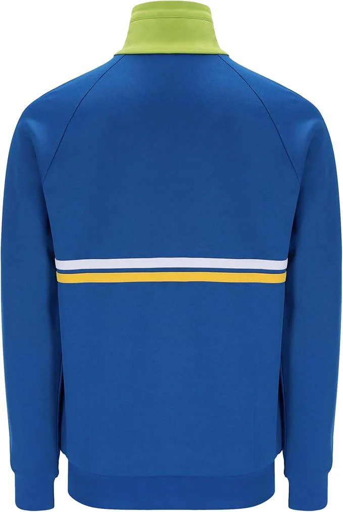 Sergio Tacchini Dallas Track Top Nautical Blue/Dark Citron/Dafodil - Image 2