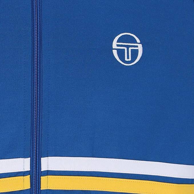 Sergio Tacchini Dallas Track Top Nautical Blue/Dark Citron/Dafodil - Image 3