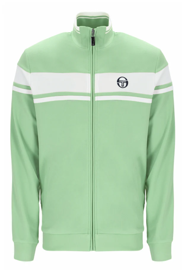 Sergio Tacchini Damarindo Track Top Quiet Green/Gardenia - Image 2