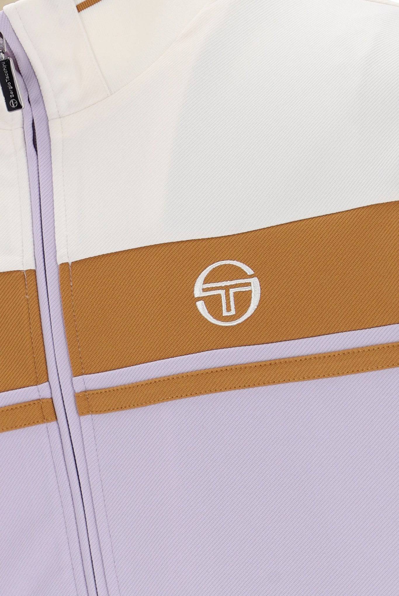Sergio Tacchini Damarindo Track Top Thistle/Biscuit - Image 3