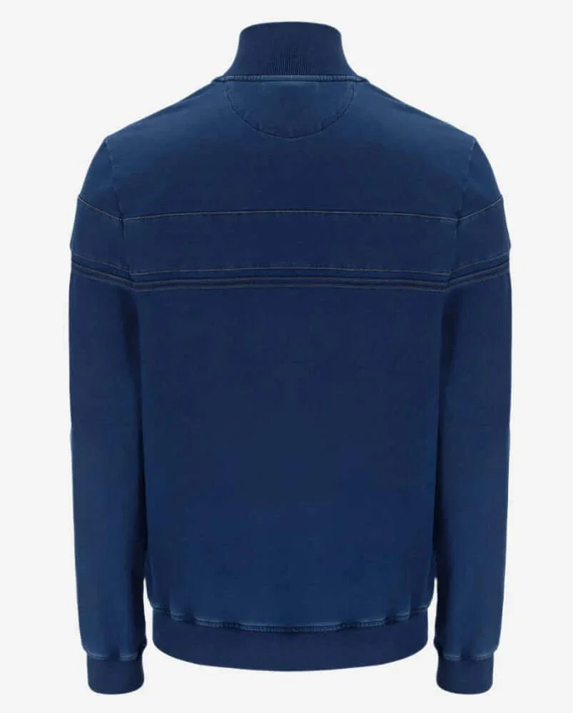 Sergio Tacchini Denim Damarindo Track Top Mid-Denim - Image 3