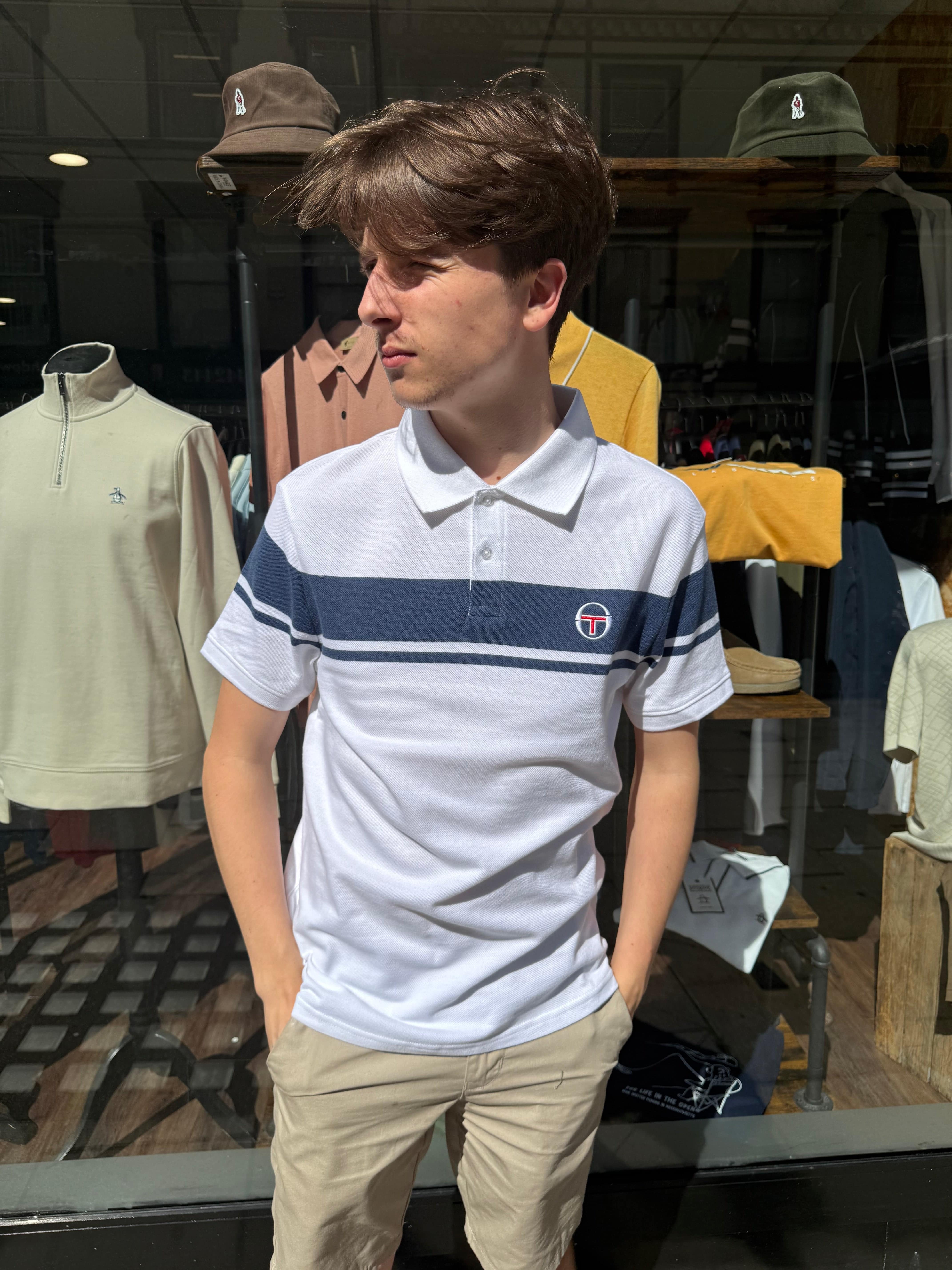 Sergio Tacchini DM Young Line Polo Shirt White
