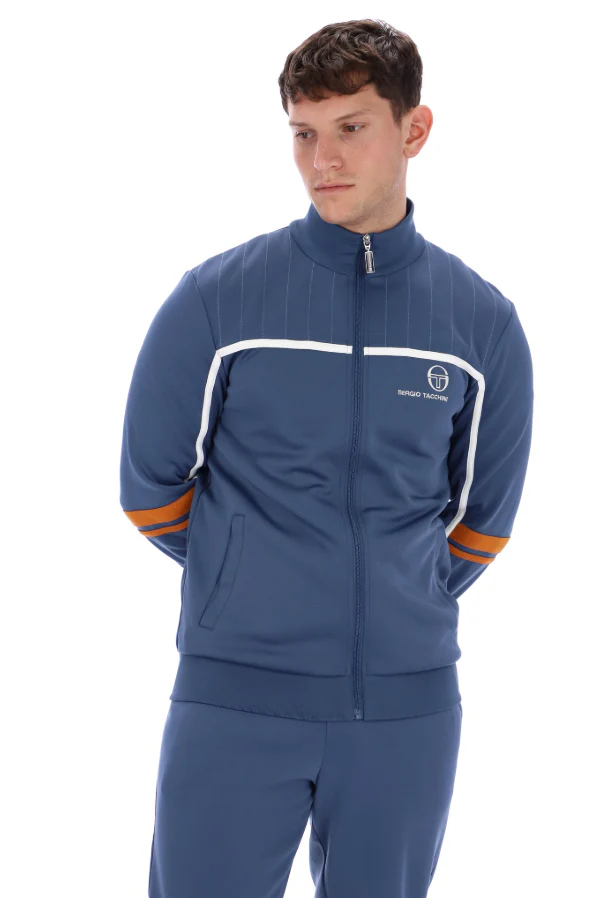 Sergio Tacchini Frankie Tracksuit Vintage Indigo/Pumpkin Spice