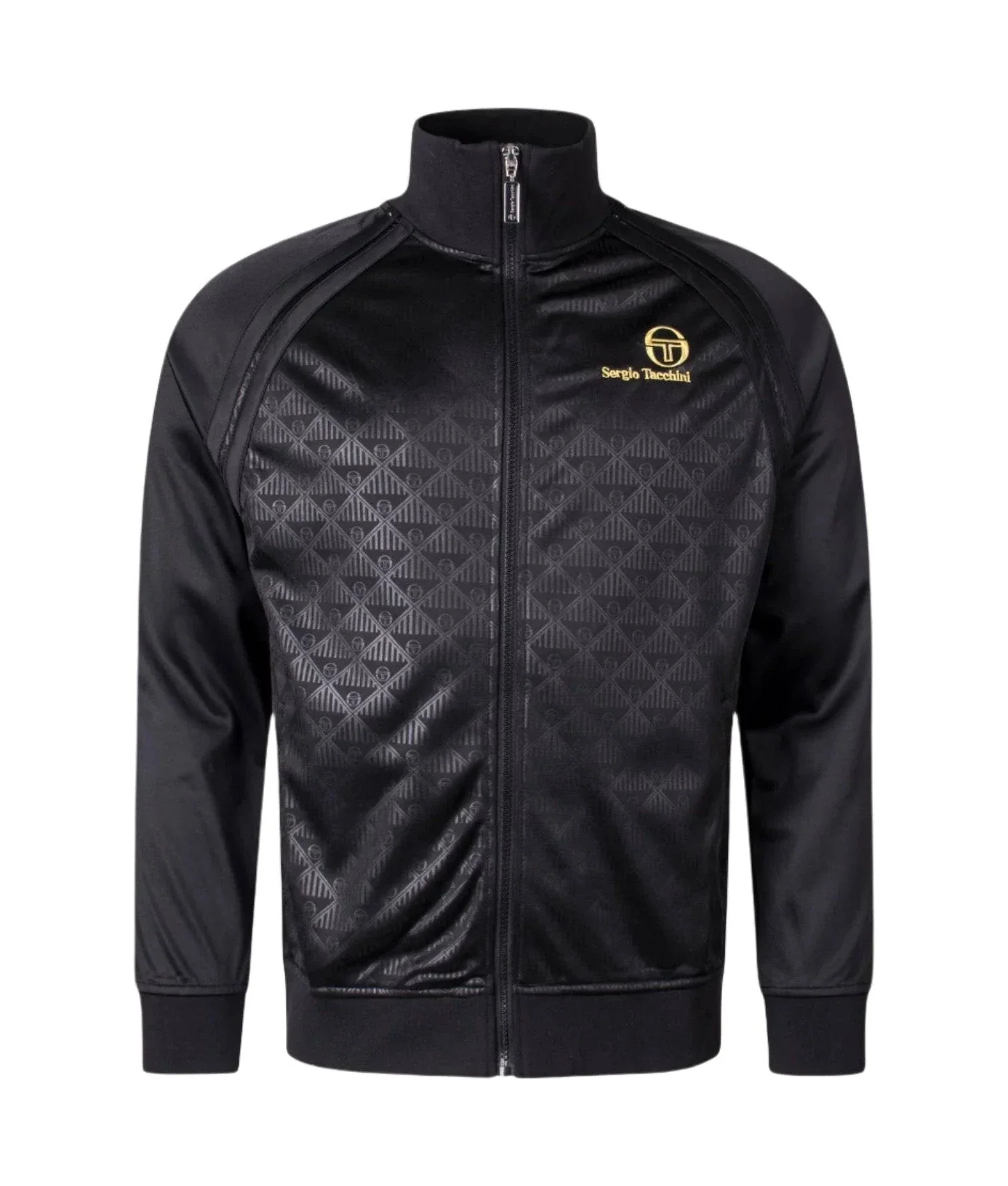 Sergio Tacchini Ghibli Mono Track Top in Black
