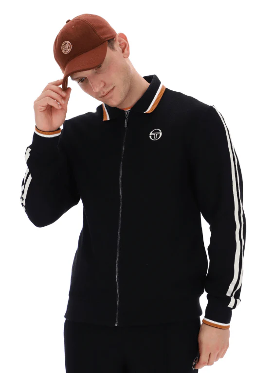 Sergio Tacchini Giorno Track Top Black
