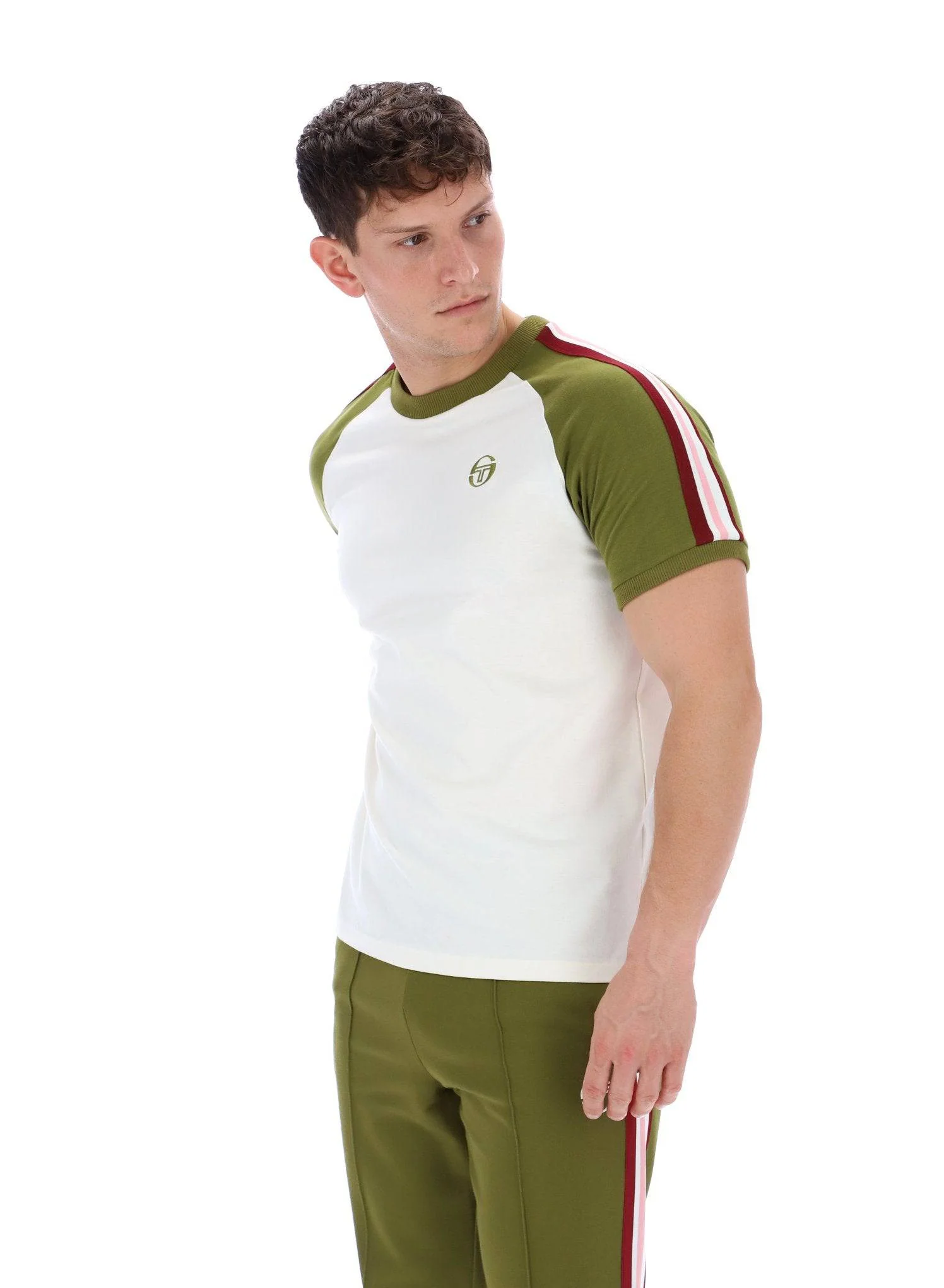 Sergio Tacchini Hadow T-Shirt Gardenia/Avocado