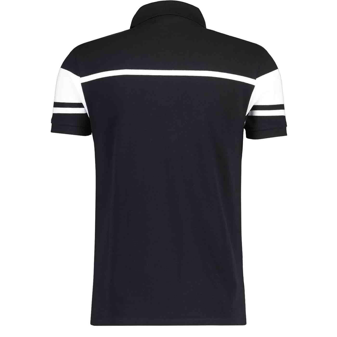 Sergio Tacchini Heath Polo In Black/ White - Image 2