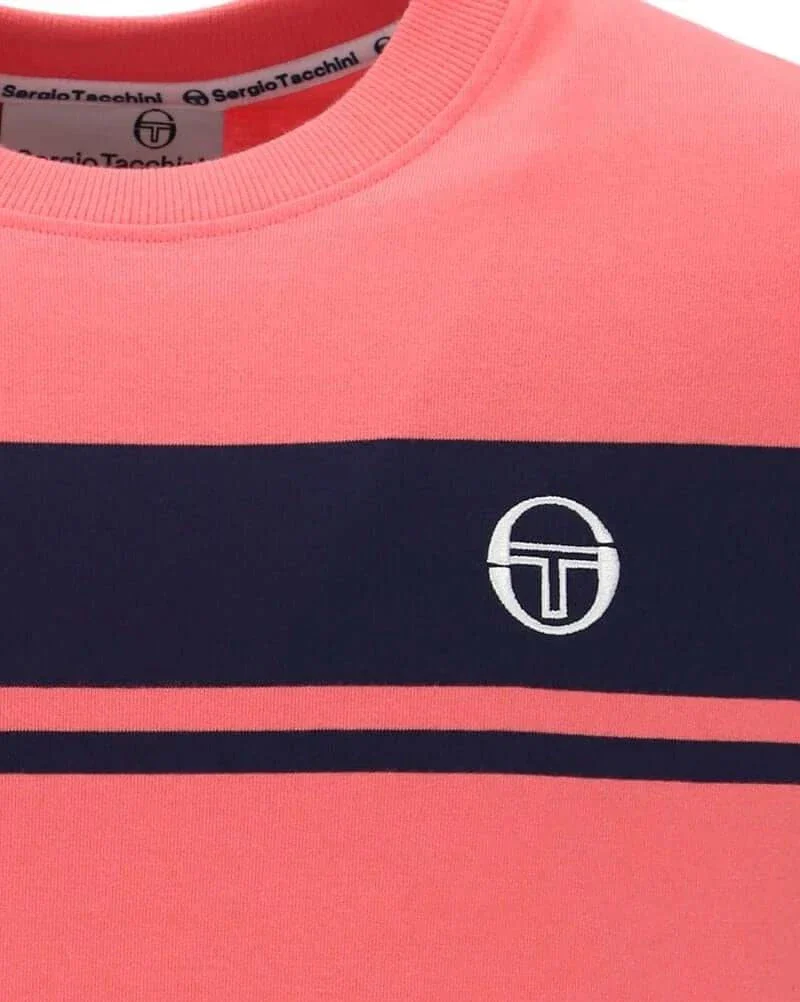 Sergio Tacchini Master T-Shirt Dubarry/Maritime Blue - Image 2