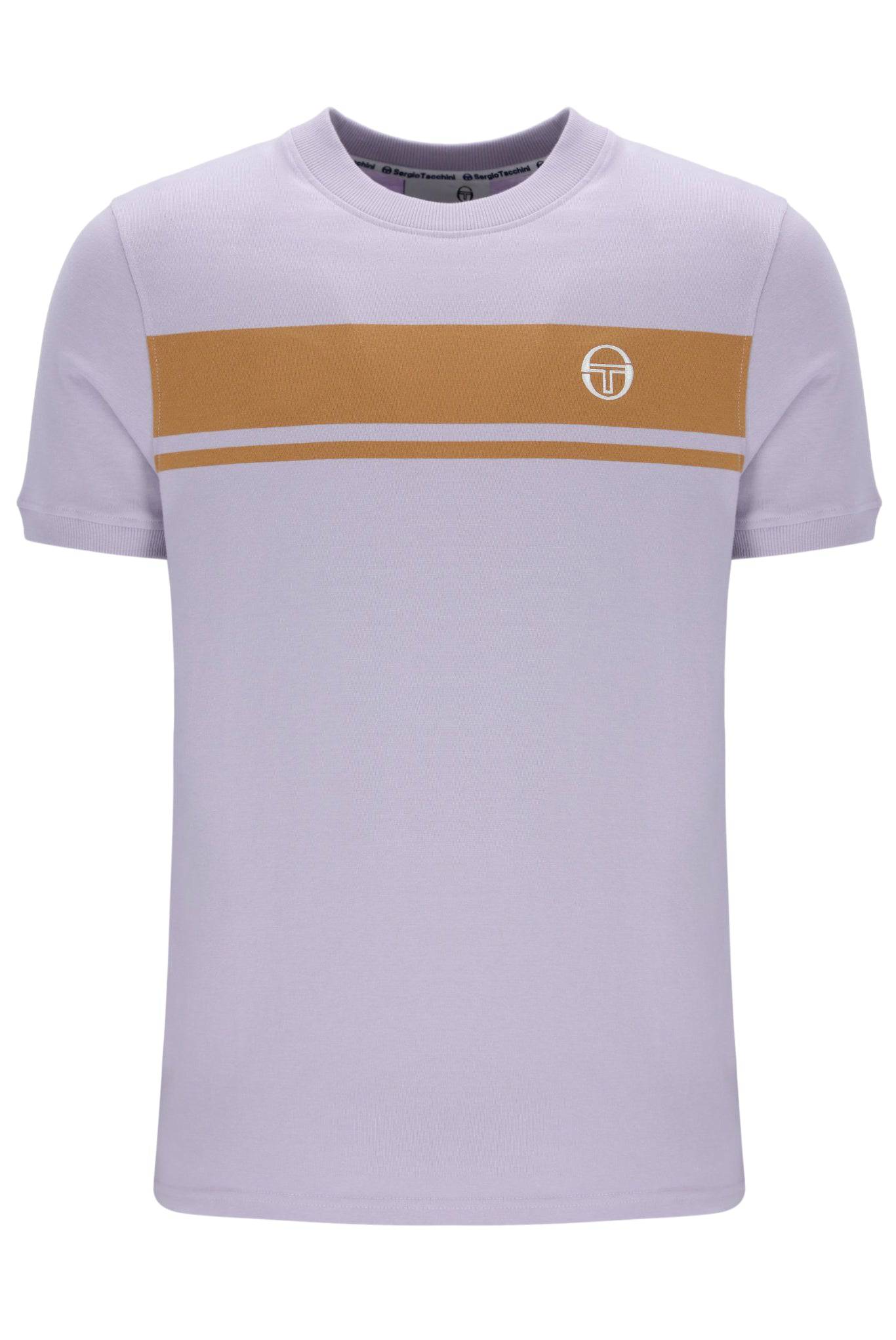 Sergio Tacchini Master T-Shirt in Thistle/Biscuit