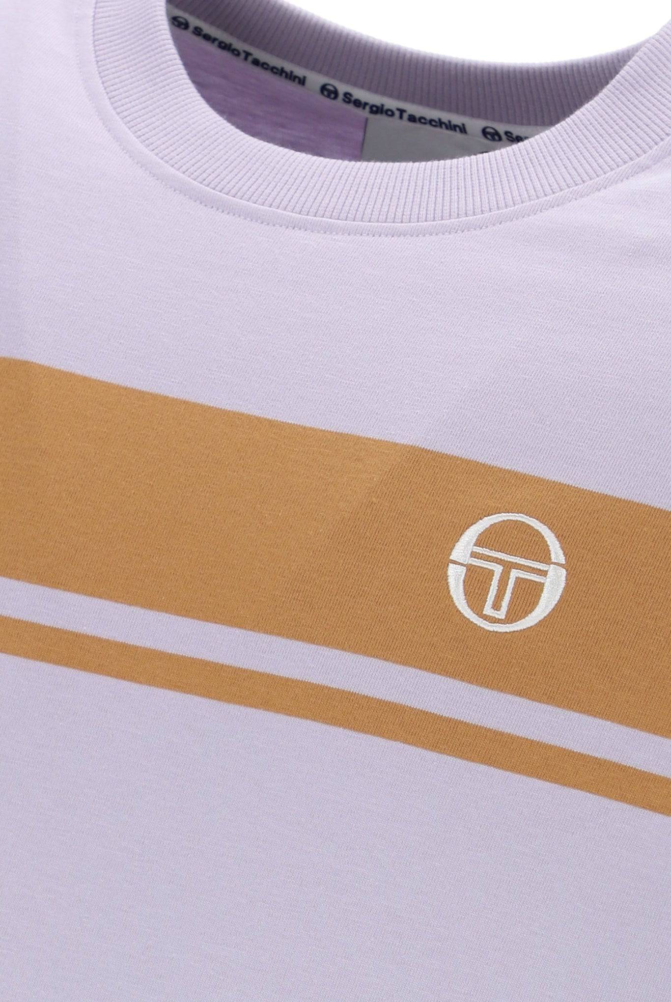 Sergio Tacchini Master T-Shirt in Thistle/Biscuit - Image 2