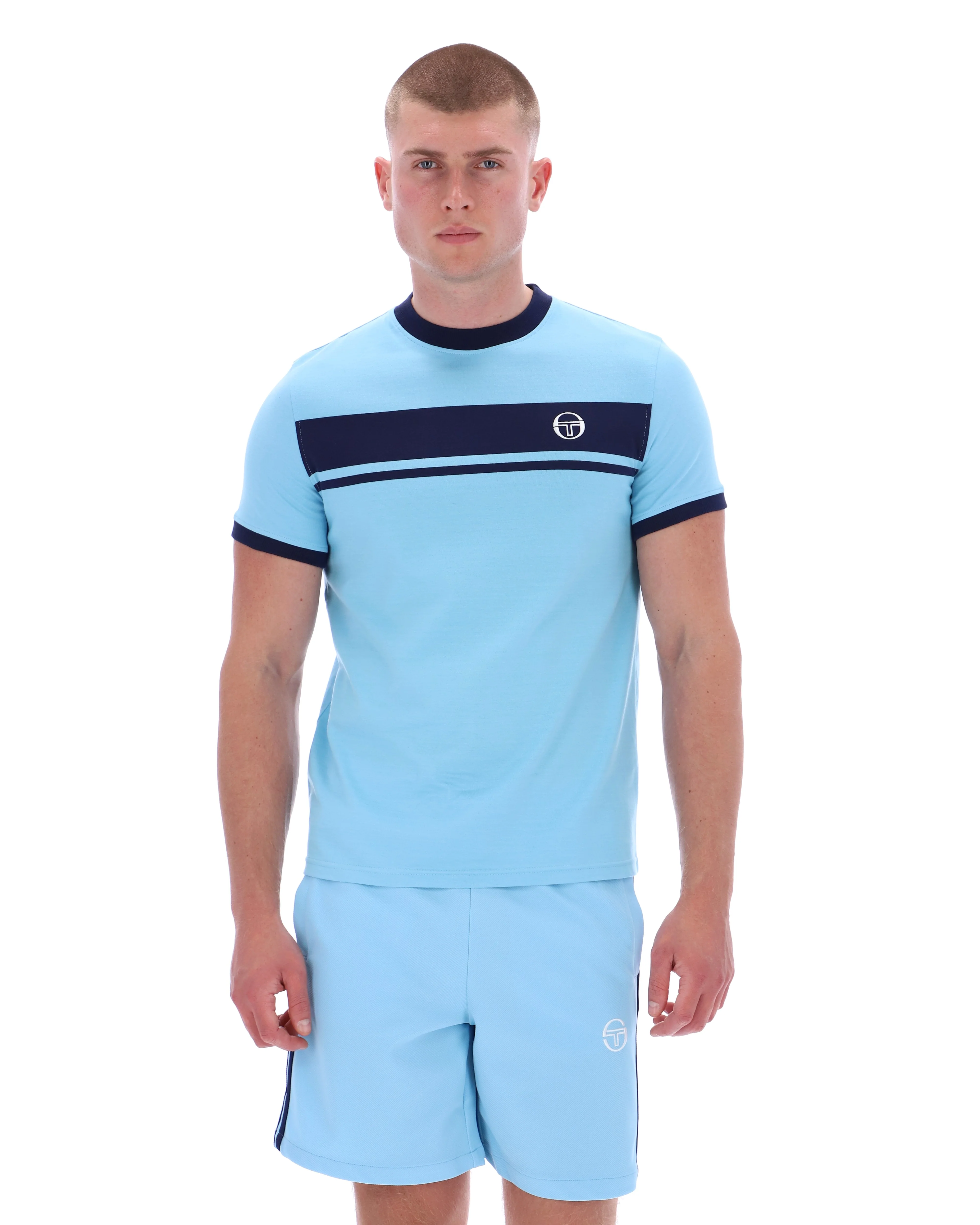 Sergio Tacchini Masters T-Shirt Baltic Sea/Navy