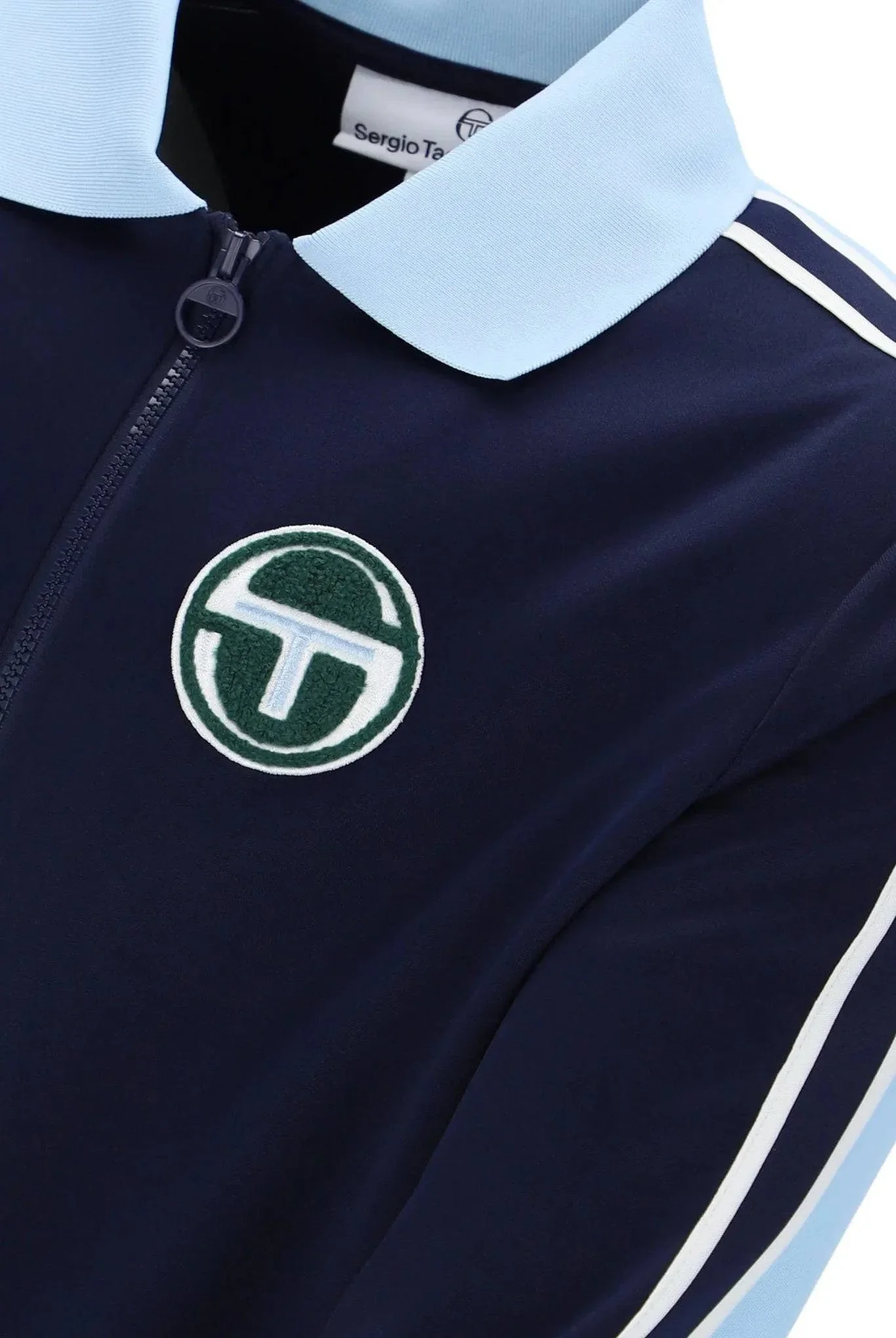 Sergio Tacchini Monte Track Top In Maritime Blue - Image 2