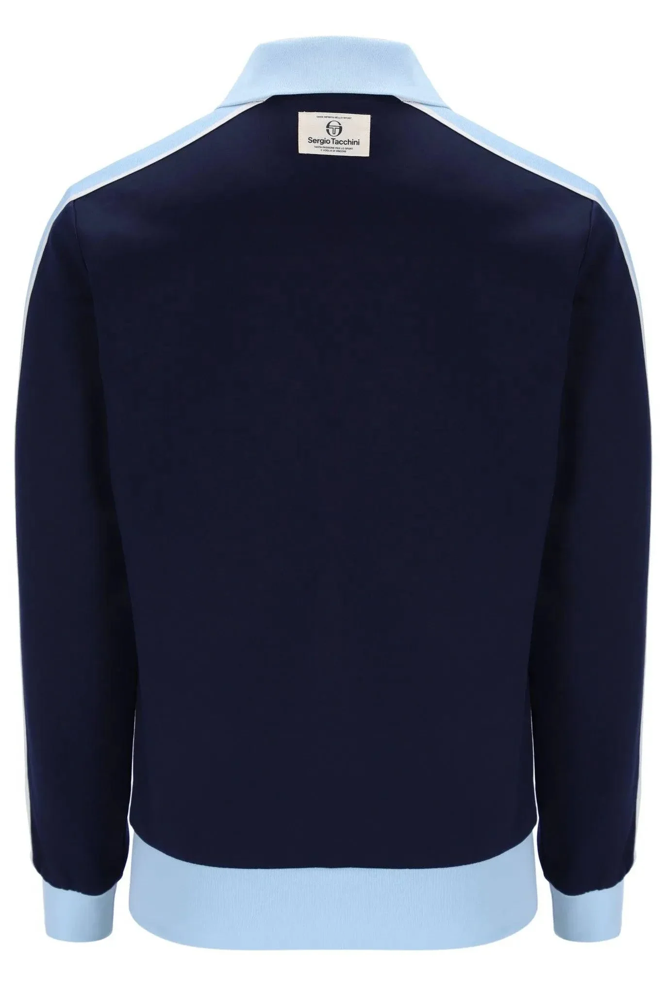 Sergio Tacchini Monte Track Top In Maritime Blue - Image 3