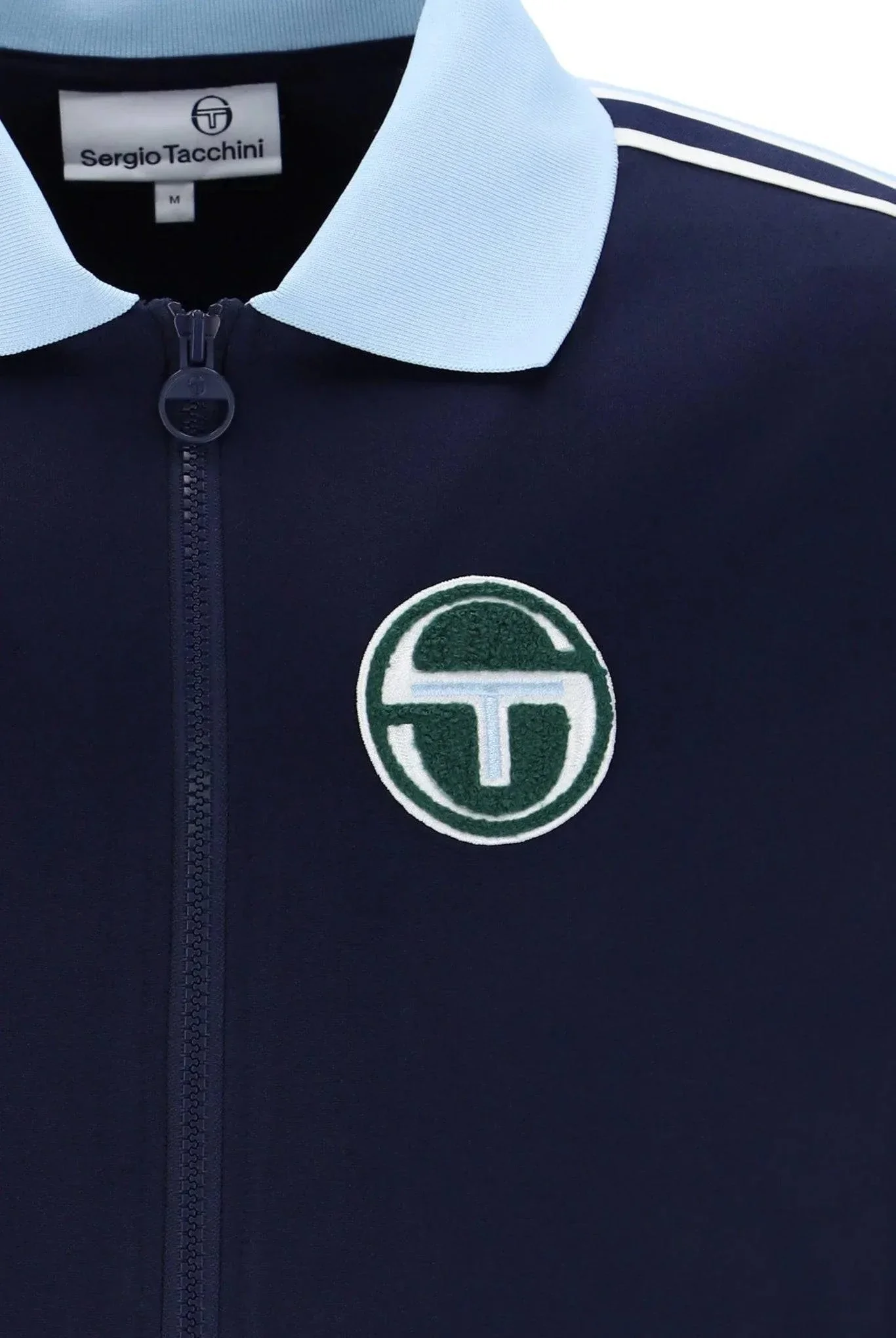 Sergio Tacchini Monte Track Top In Maritime Blue - Image 4