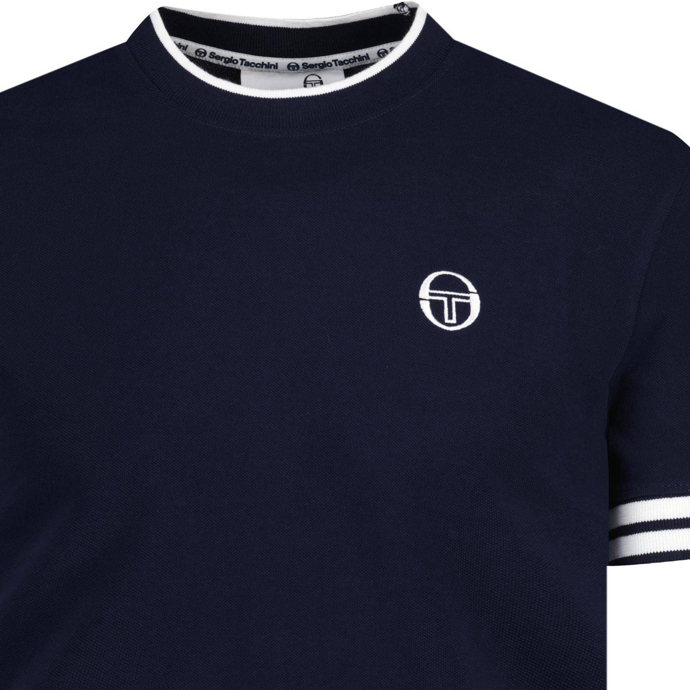 Sergio Tacchini New Iceberg T-Shirt in Maritime Blue - Image 2