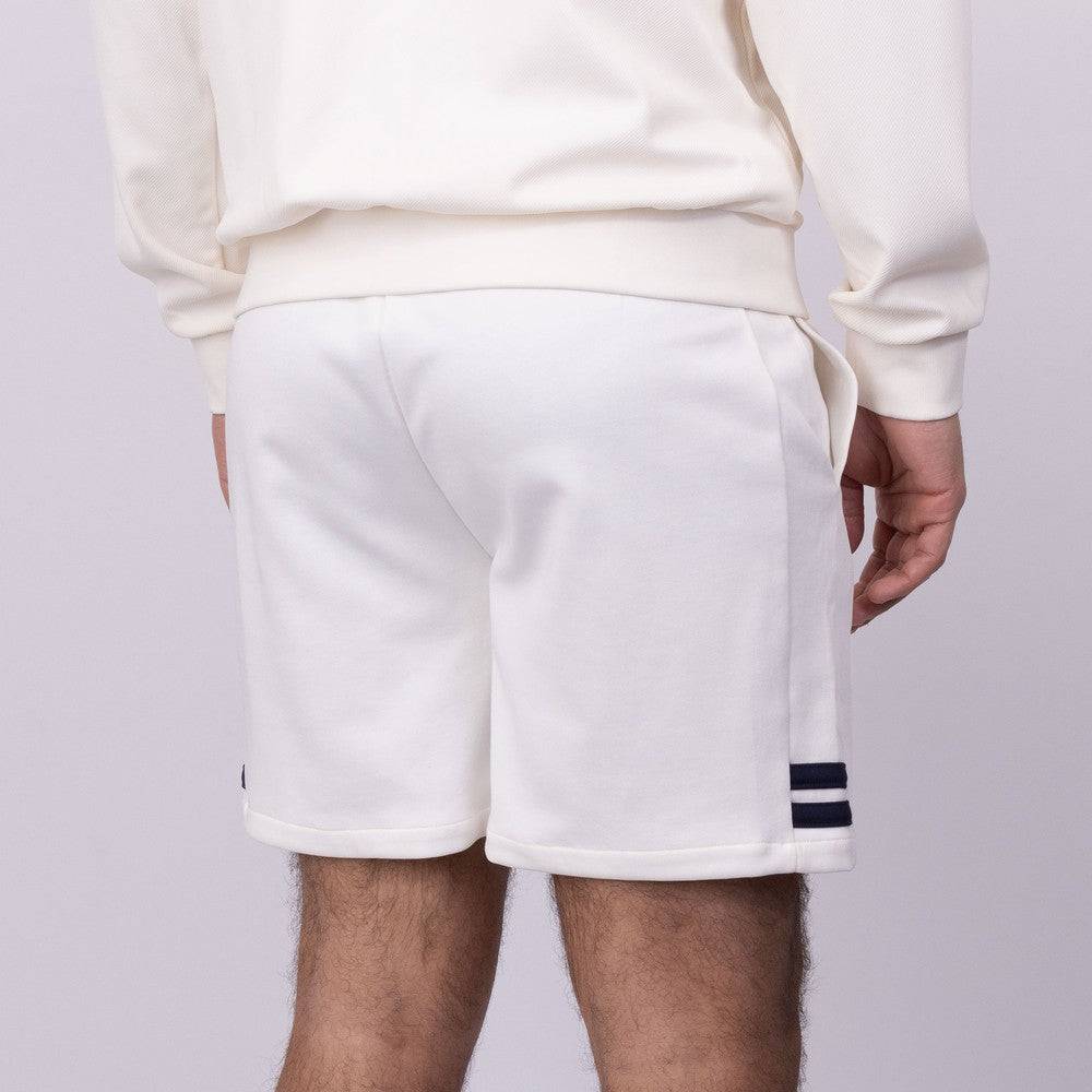Sergio Tacchini New Orion Jogger Sweat Short Gardenia/Maritime Blue - Image 3