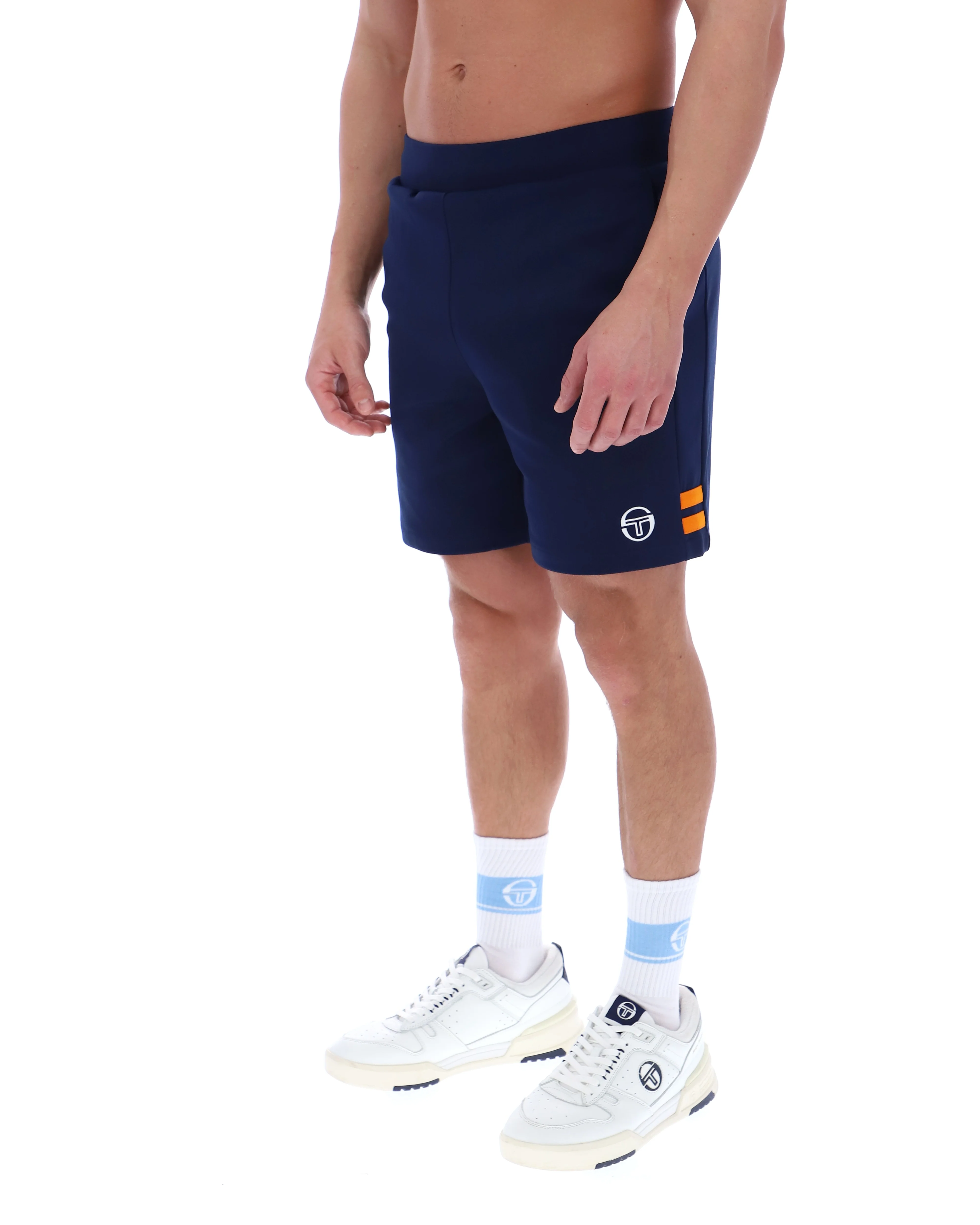 Sergio Tacchini New Orion Short Maritime Blue/Orange Pepper