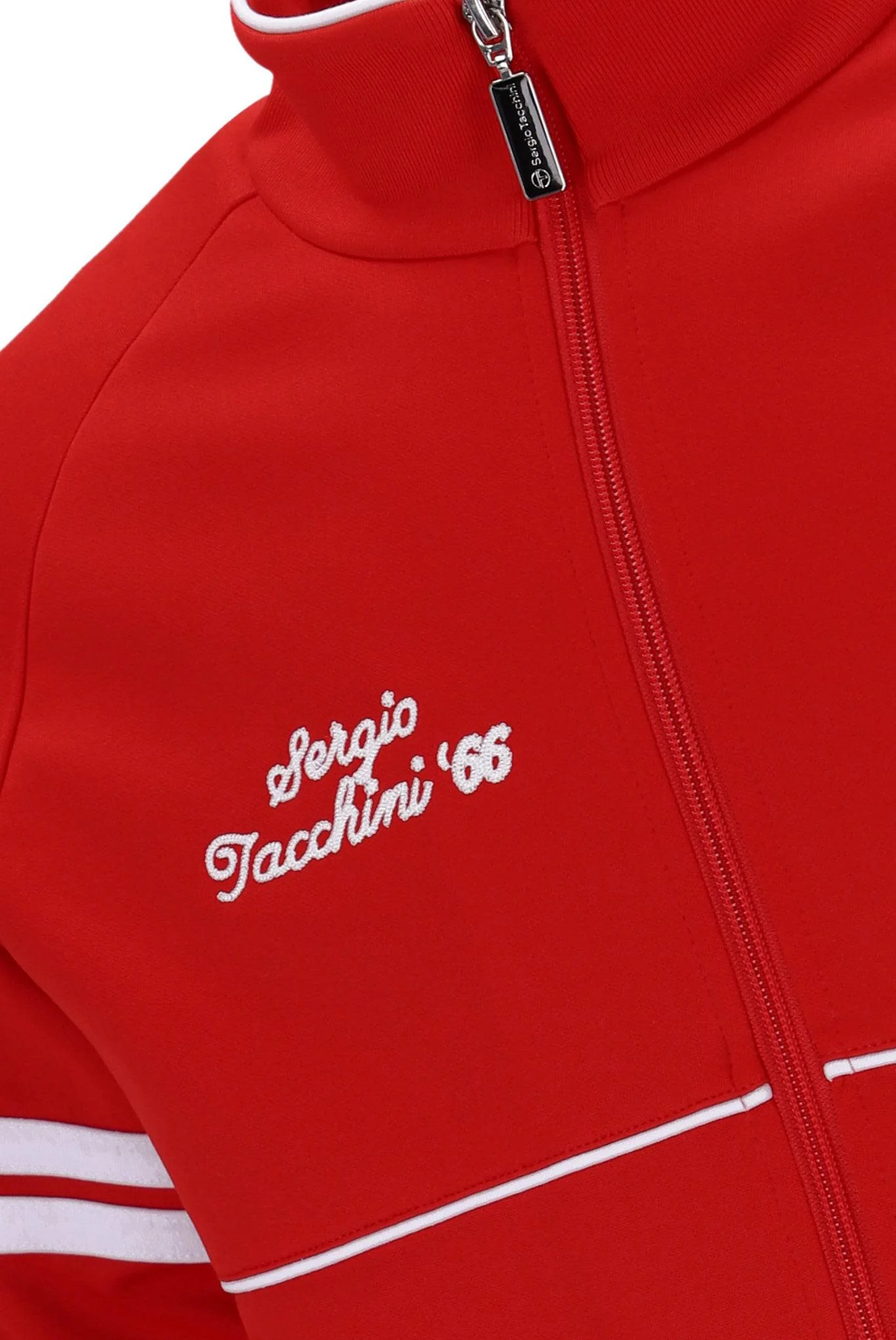 Sergio Tacchini Orion Davis Track Top In Adrenaline Rush/White - Image 3