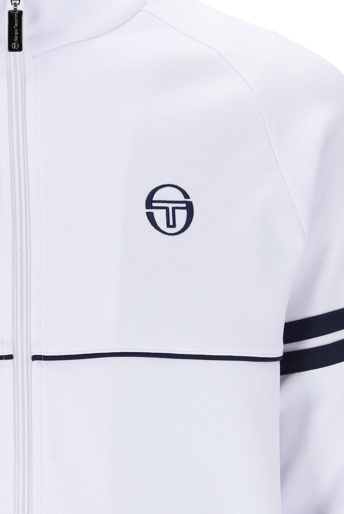 Sergio Tacchini Orion Davis Track Top White/Maritime Blue - Image 2