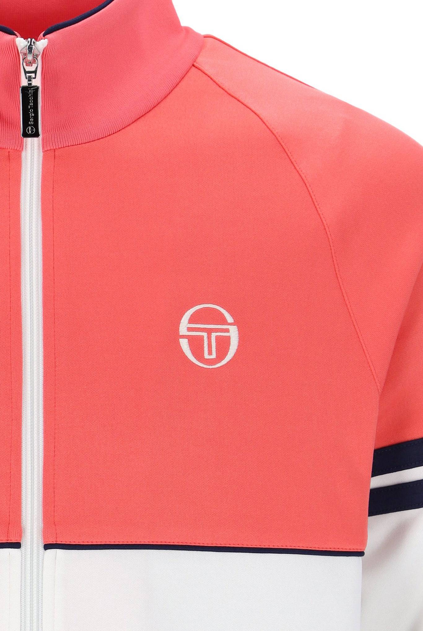 Sergio Tacchini Orion Track Top Dubarry/Gardenia/Maritime Blue - Image 3