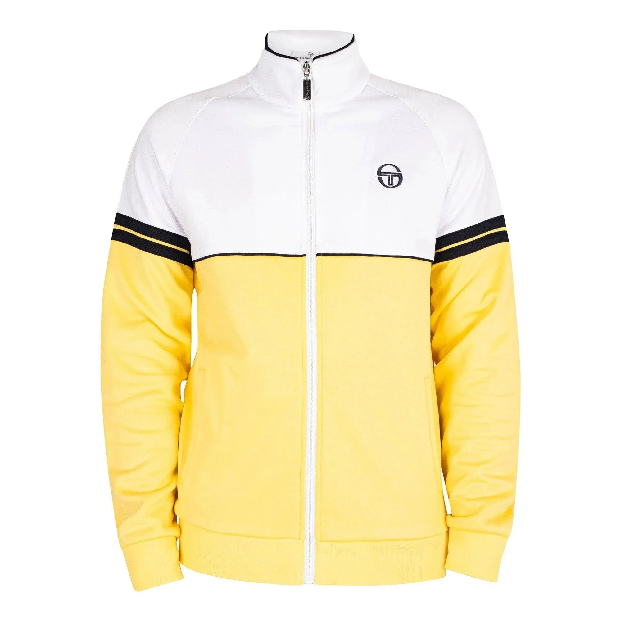 Sergio Tacchini Orion Track Top in Yellow/White
