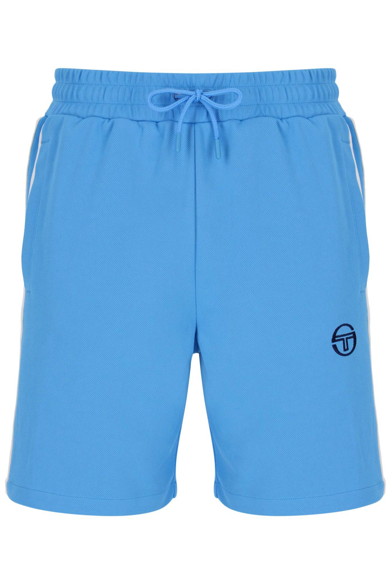 Sergio Tacchini Pietrapertosa Jogger Sweat Short Azure Blue/White - Image 8