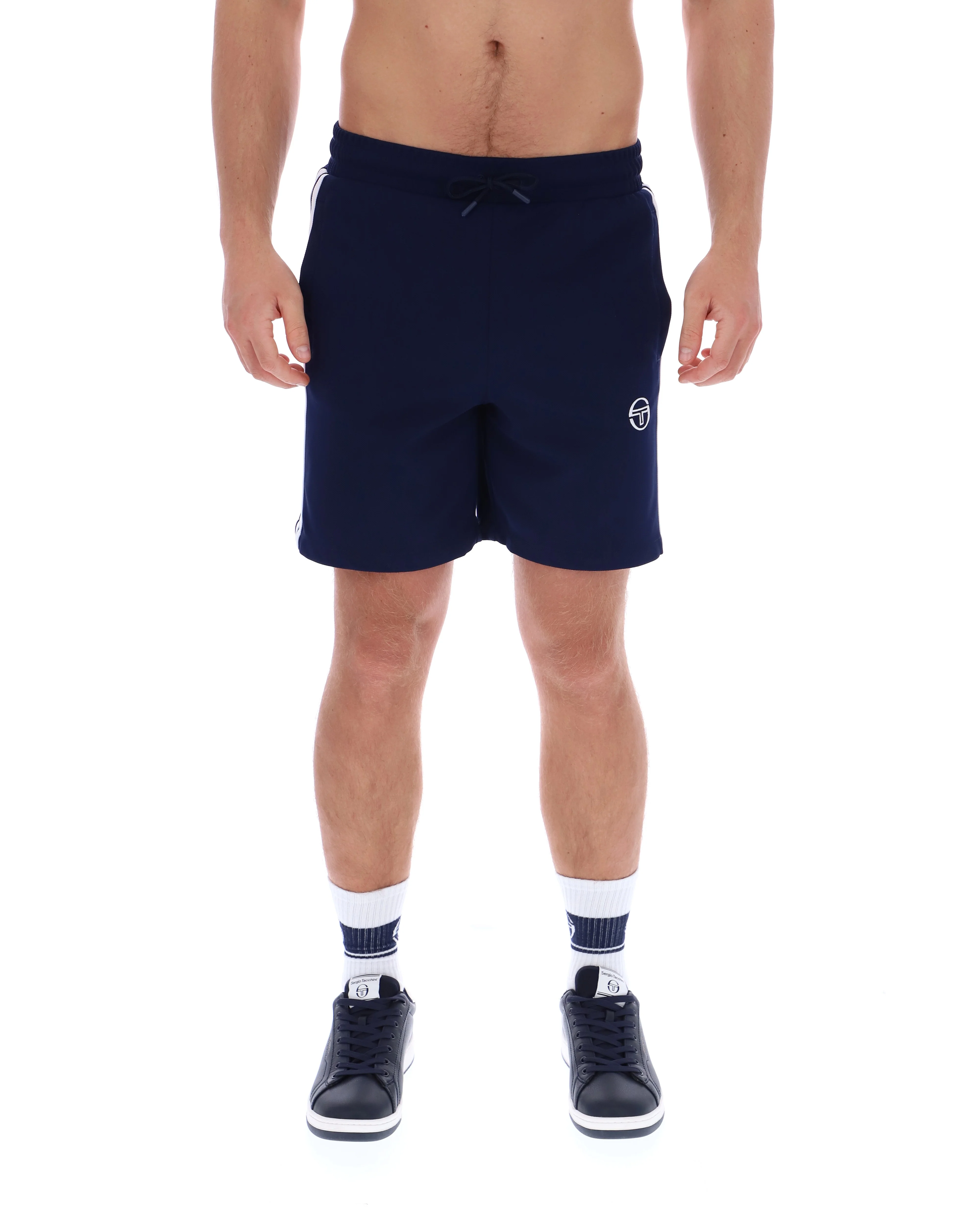 Sergio Tacchini Pietrapertosa Jogger Sweat Short Maritime Blue/Gardenia - Image 3