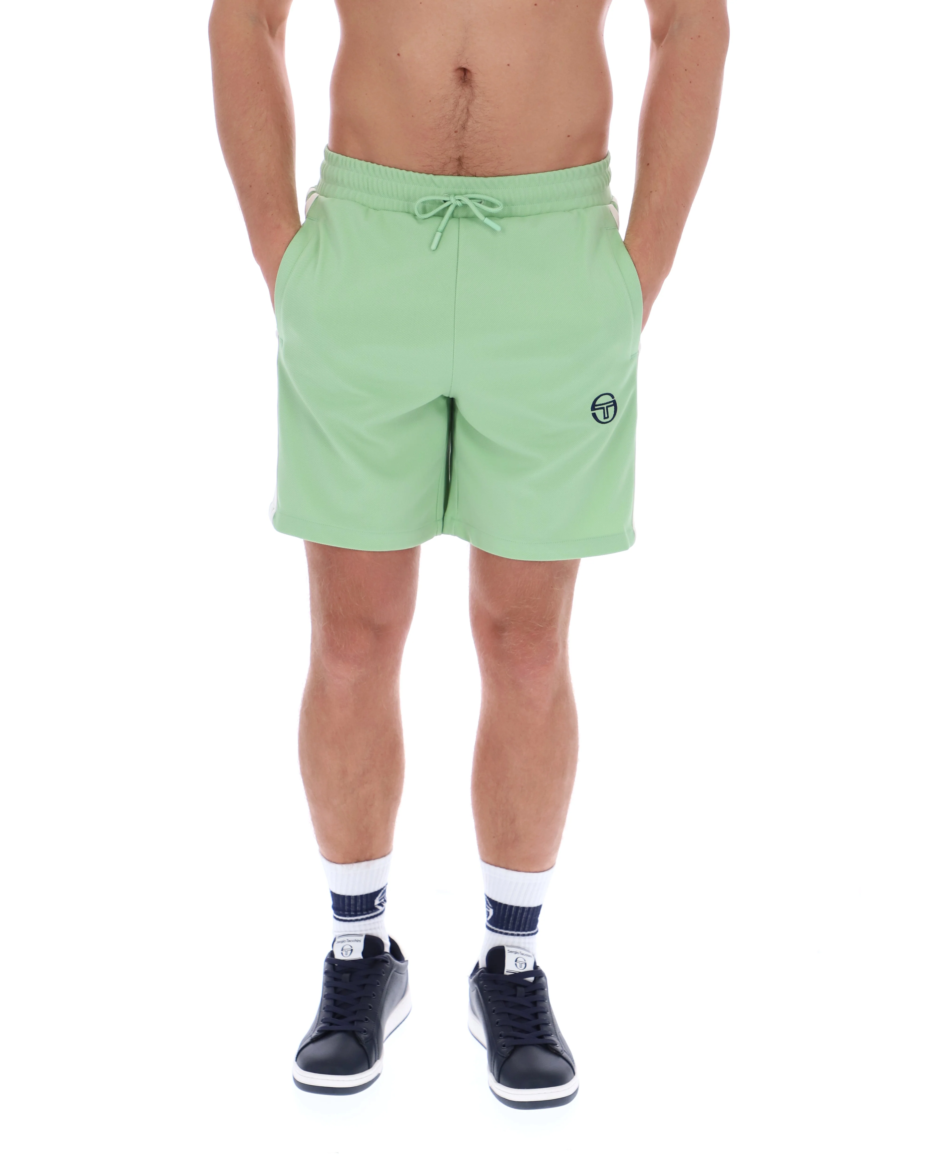 Sergio Tacchini Pietrapertosa Jogger Sweat Short Quiet Green/Gardenia - Image 3