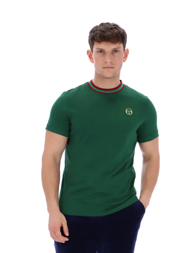Sergio Tacchini Rainer T-Shirt Eden/Rhubarb