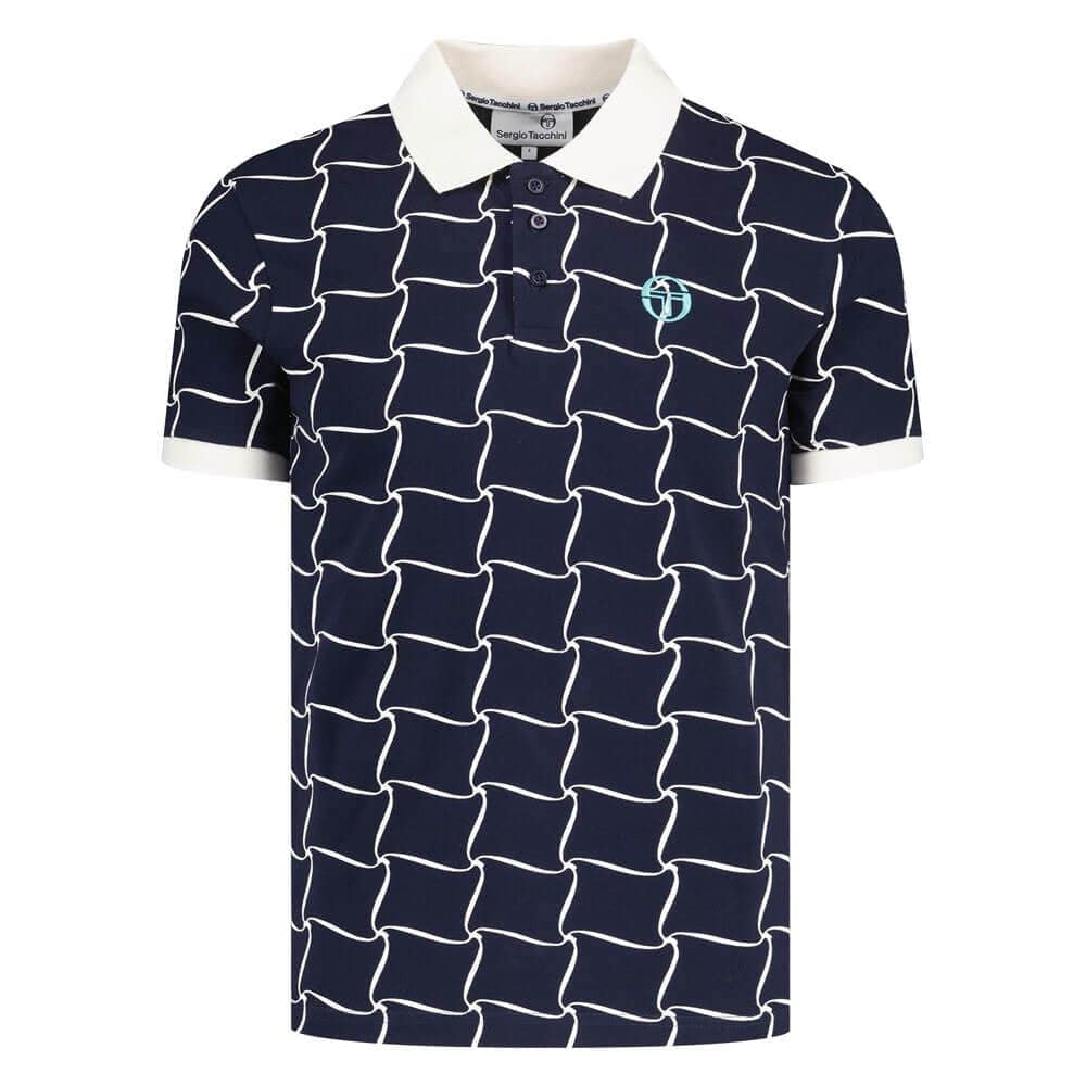 Sergio Tacchini Salvatore Polo Shirt in Maritime Blue