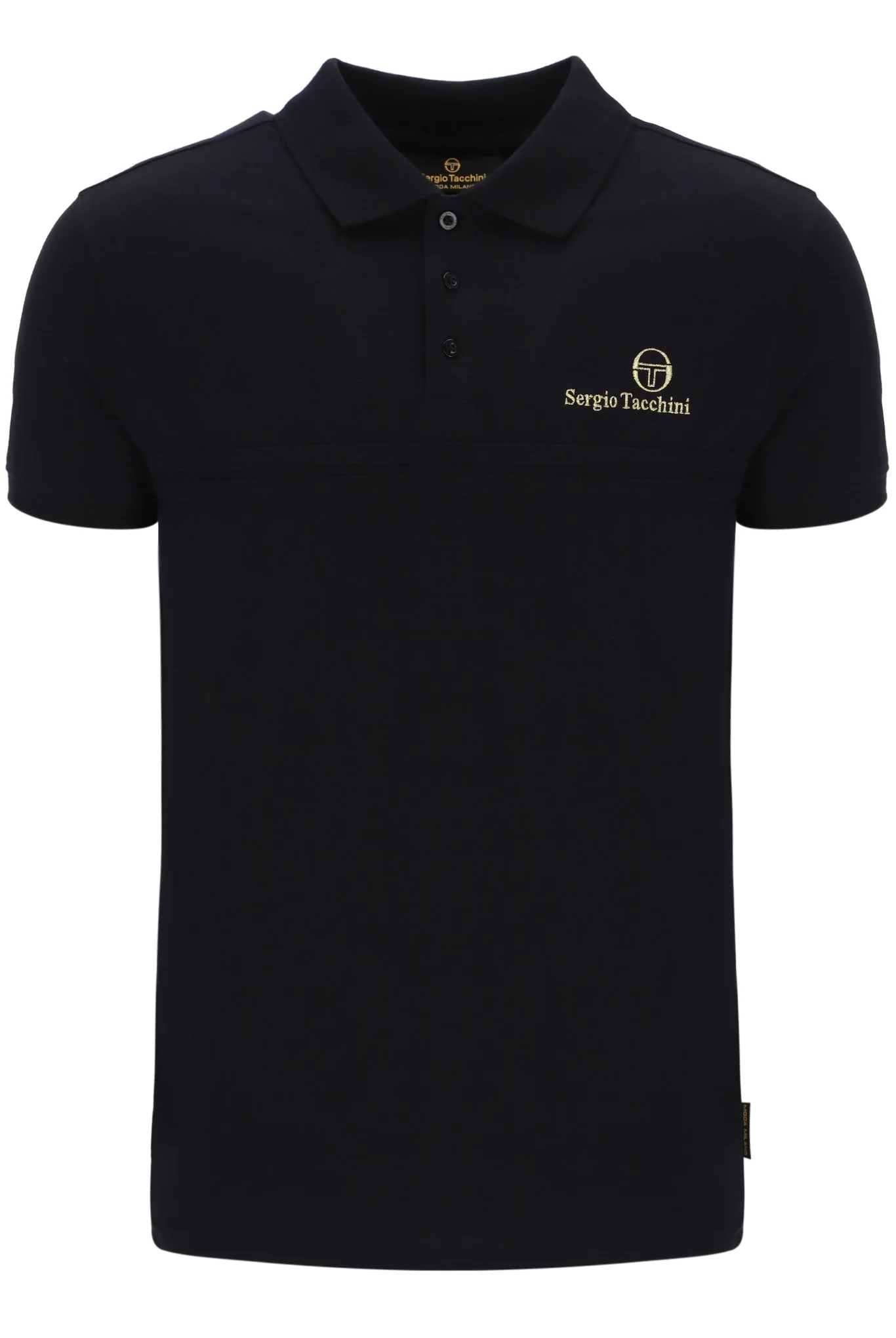 Sergio Tacchini Supermac Primo Polo Black Gold