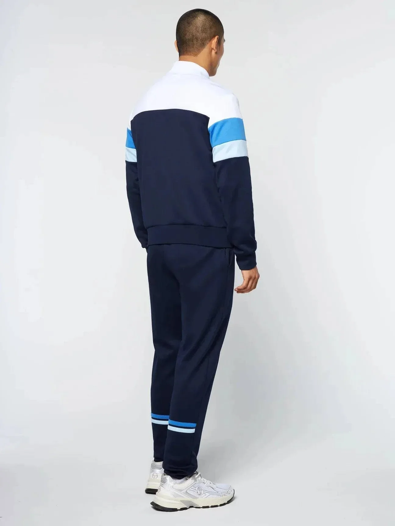 Sergio Tacchini Tomme Track Top In Maritime Blue - Image 5