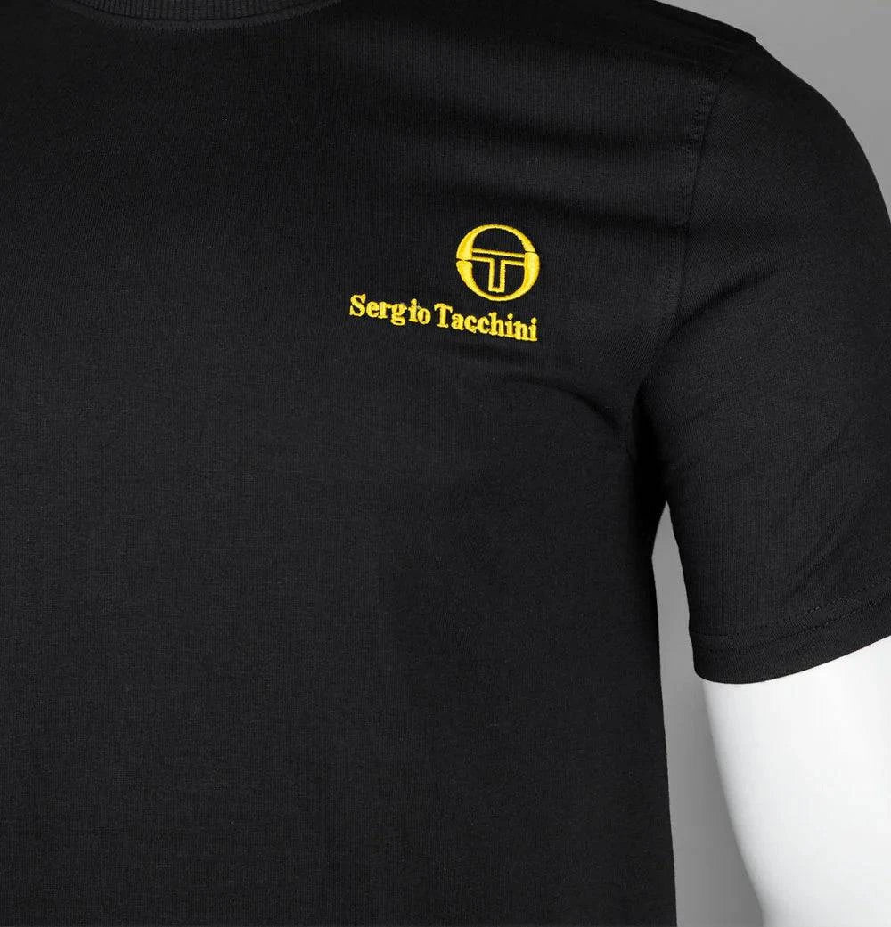 Serigo Tacchini Felton T-Shirt Black/Gold - Image 2