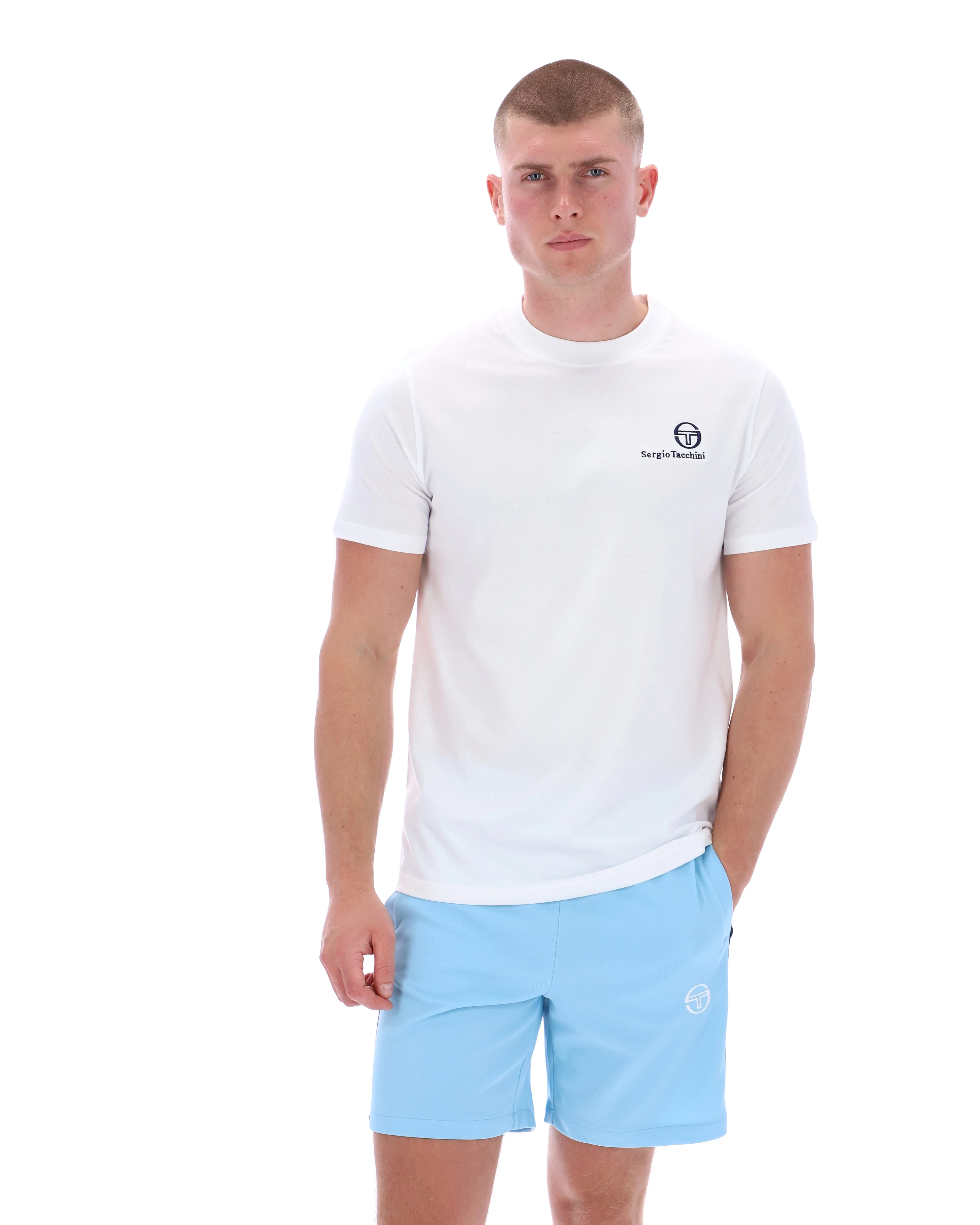 Serigo Tacchini Felton T-Shirt in White - Image 2
