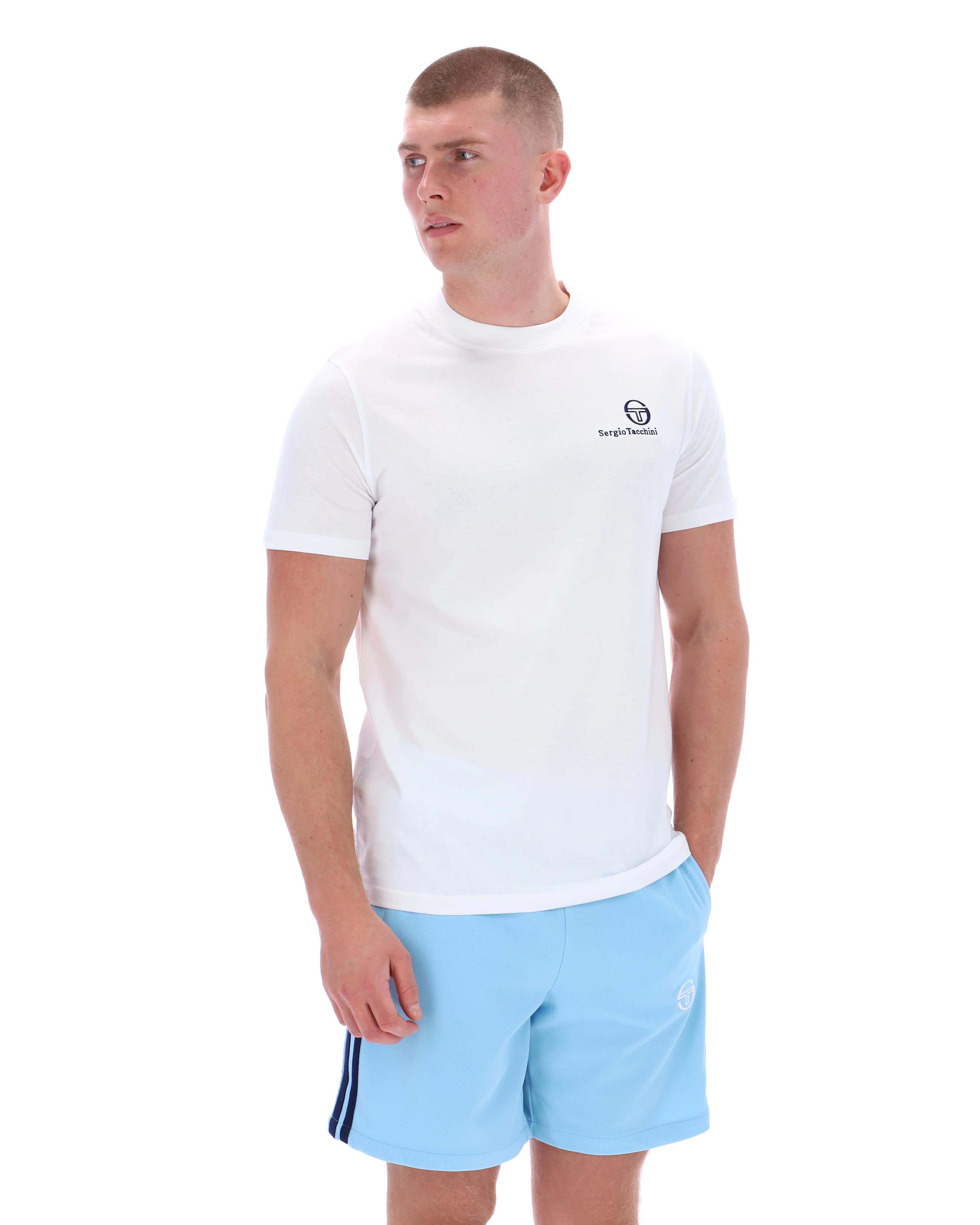 Serigo Tacchini Felton T-Shirt in White - Image 4