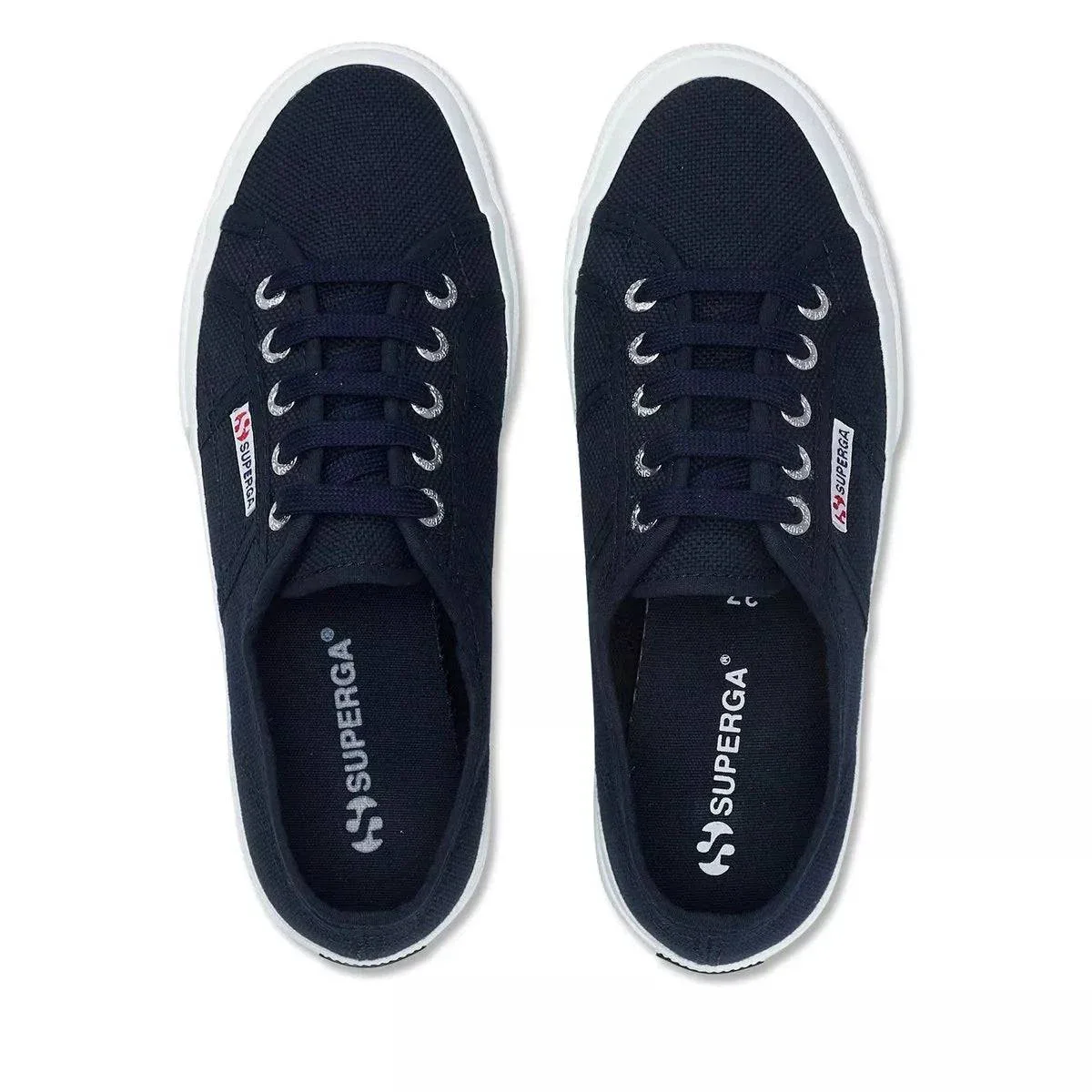Superga 2750 Cotu Trainer In Classic Navy/White - Image 3